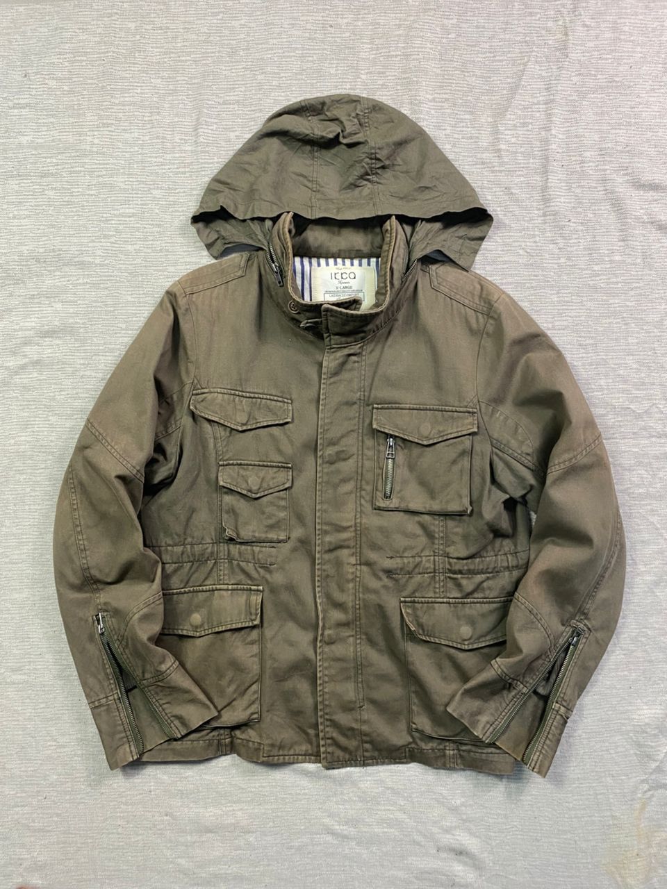 If Six Was Nine × Japanese Brand × Le Grande Bleu (L.G.B.) Ikca Japan Multi-pocket Jacket Military Style Size US M / EU 48-50 / 2 - 1 Thumbnail