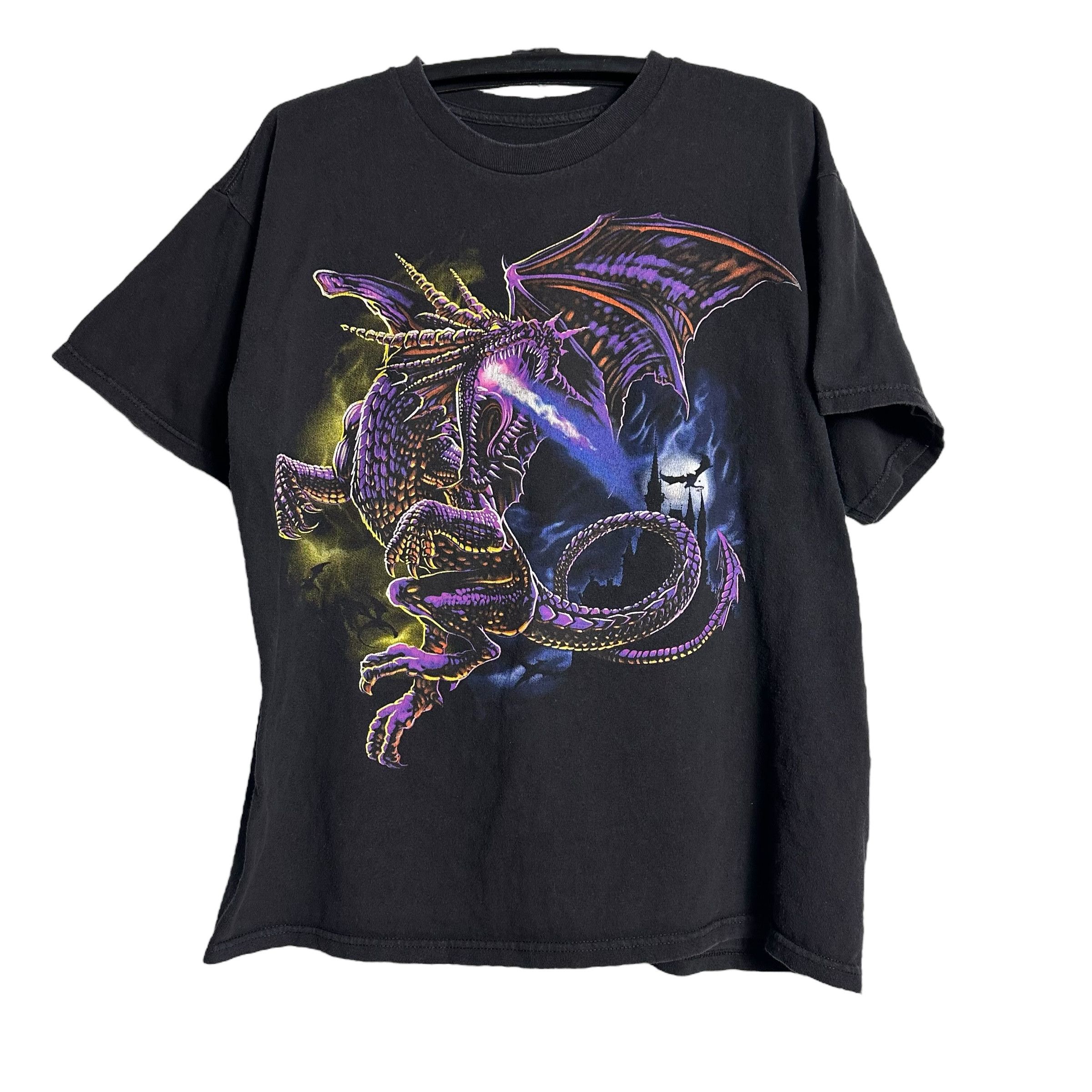 Dragonfly 🔥RARE🔥Vintage Dragonfly Japanese Anime OVP Shirt Size US XL / EU 56 / 4 - 1 Thumbnail