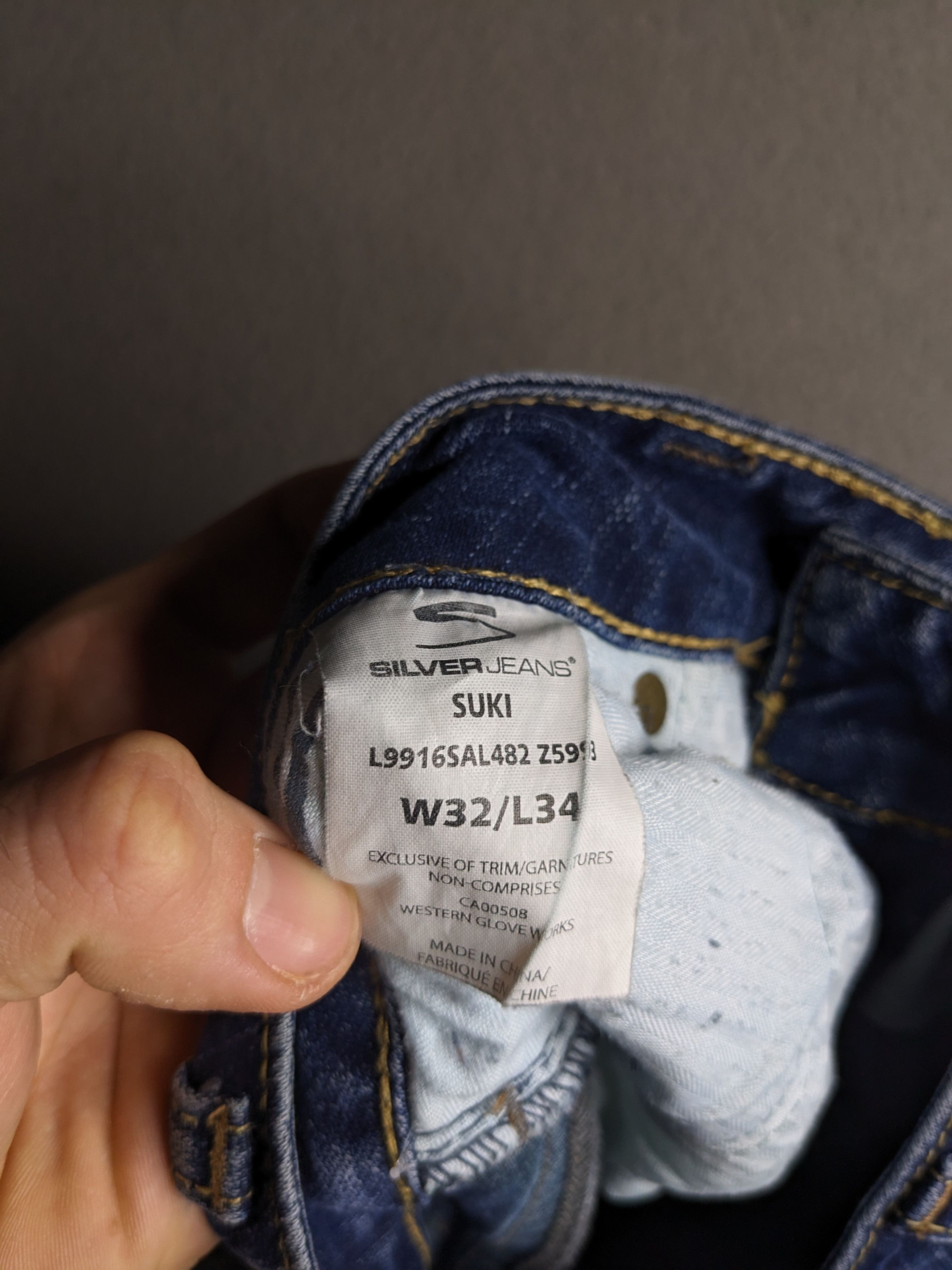 Silver Jeans Co. Silver Jeans Co Suki Bootcut Denim Jeans 32x28 Flare Y2K Size 32" / US 10 / IT 46 - 16 Thumbnail