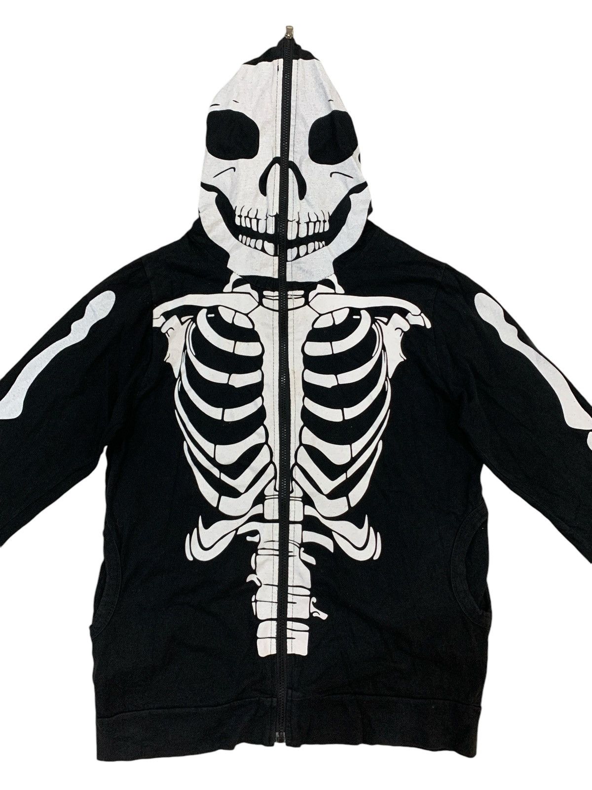 If Six Was Nine NEED GONE🔥 Avant Garde Full Zip Hoodie Skull Jacket Size US L / EU 52-54 / 3 - 2 Thumbnail
