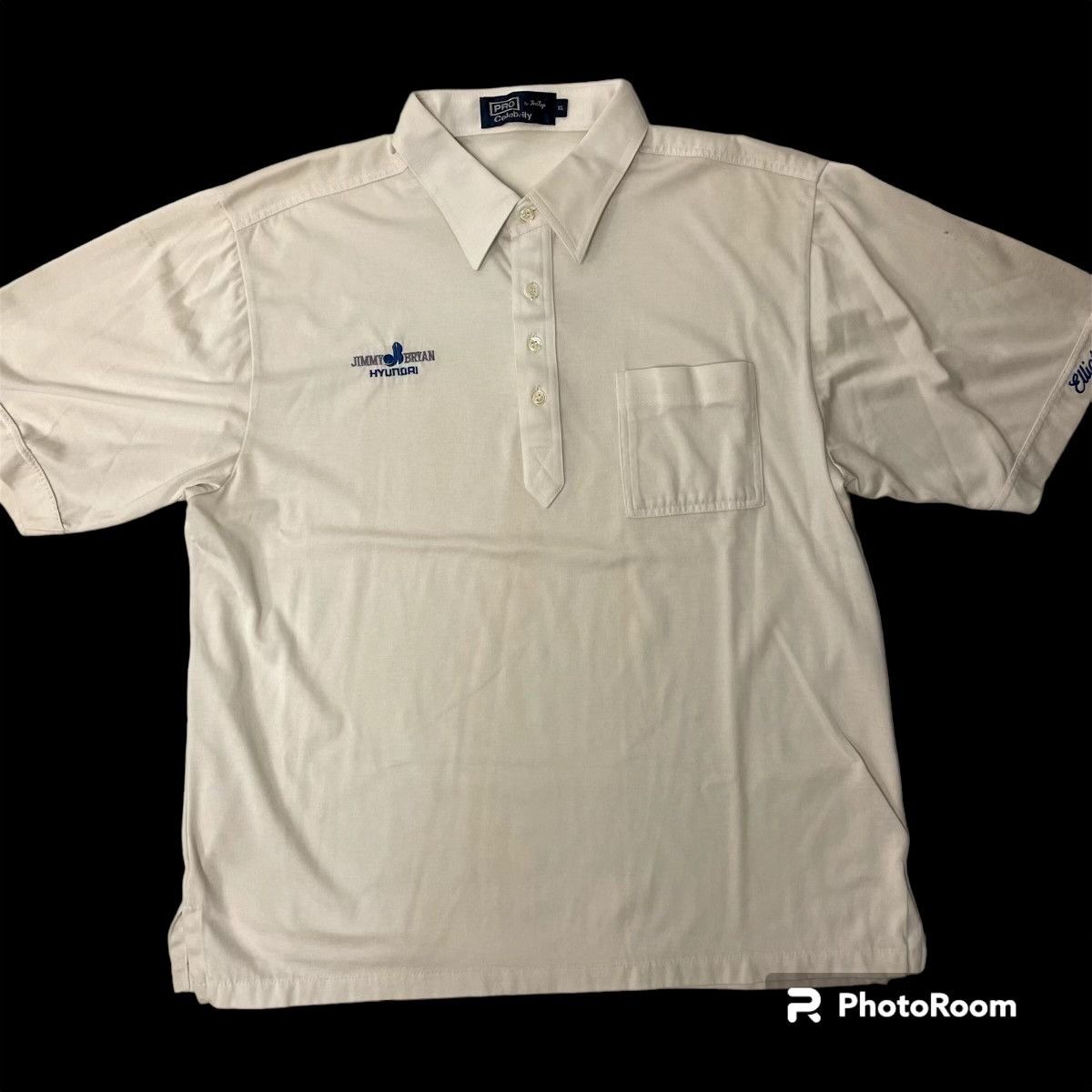 Pro Celebrity Golf Jimmy Bryan HYUNDAI Car Sales Polo Shirt