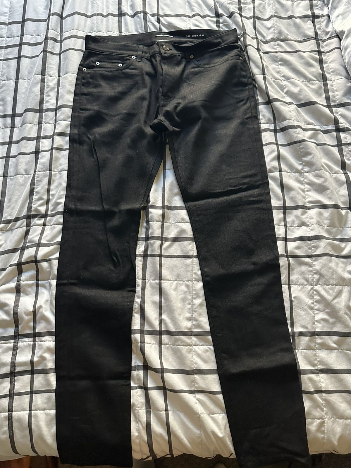 Saint Laurent Paris Saint Laurent D02 Denim black waxed | Grailed