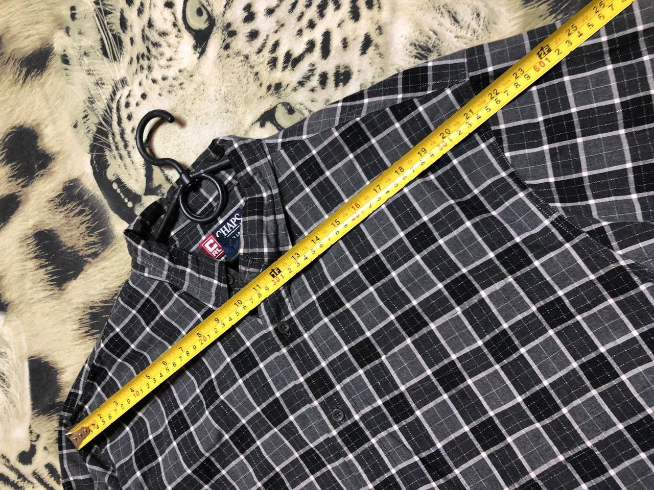 Chaps Ralph Lauren Vintage Chaps Ralph Lauren Checkered Button Up Shirt Size XL Size US XL / EU 56 / 4 - 7 Thumbnail