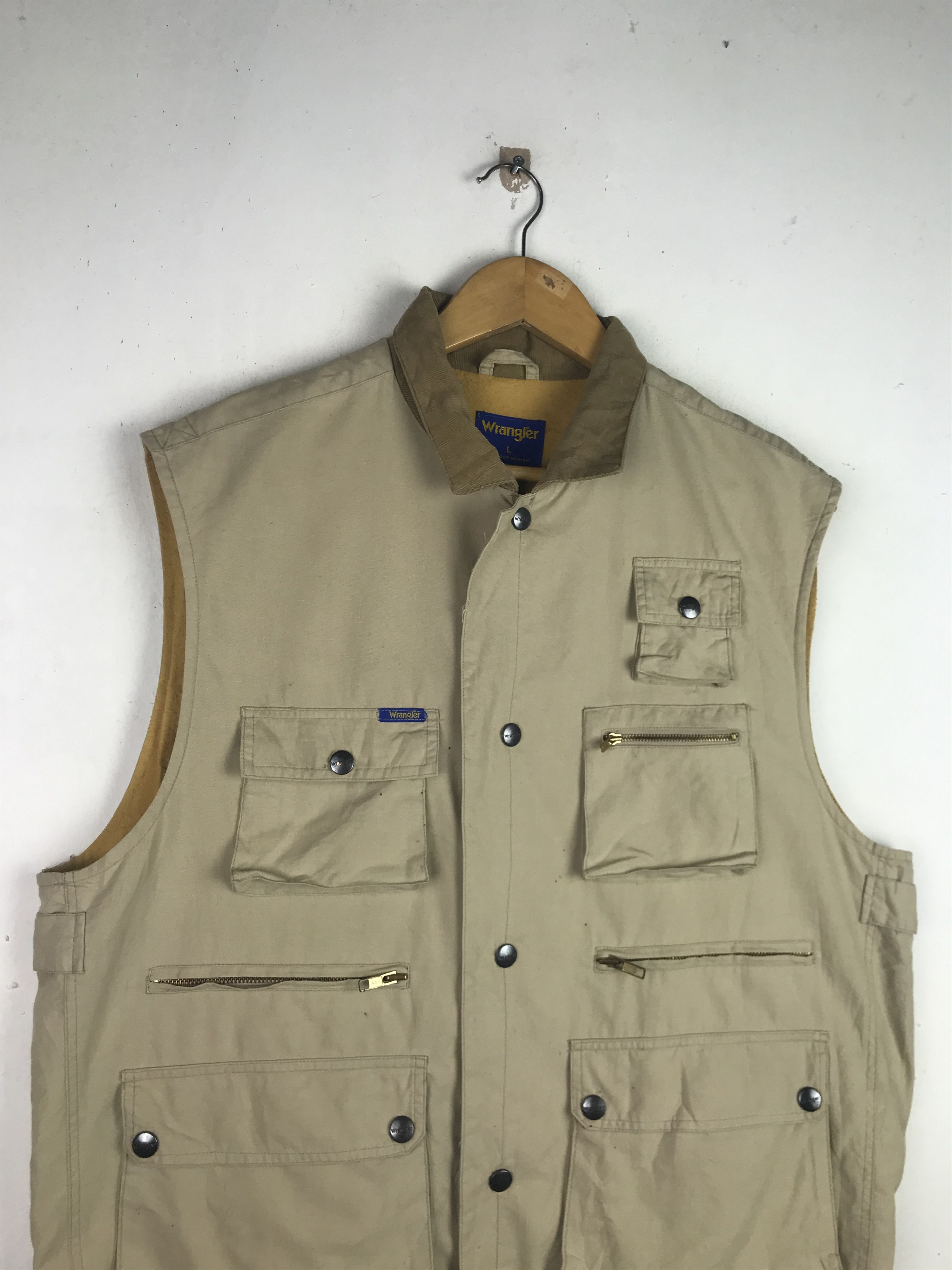 Vintage × Wrangler Vintage Wrangler Japan Vest Rare Design Size US L / EU 52-54 / 3 - 5 Thumbnail