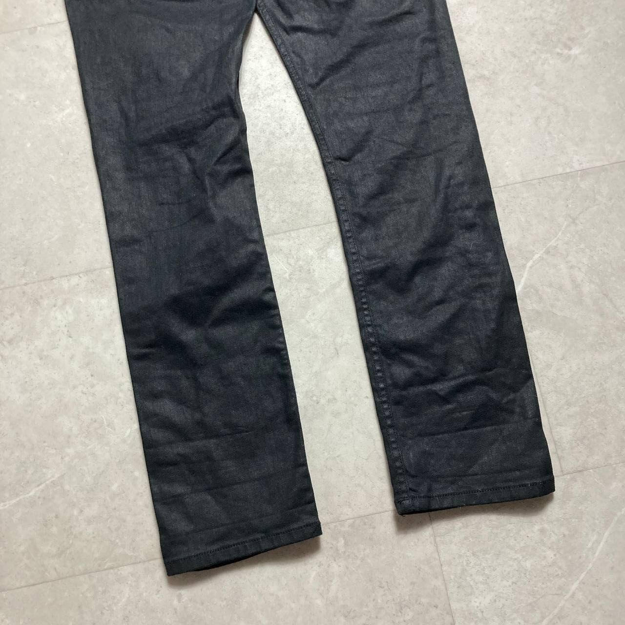 Nudie Jeans Nudie Jeans Thin Finn Back 2 Black 12Oz Selvage Size US 30 / EU 46 - 15 Thumbnail