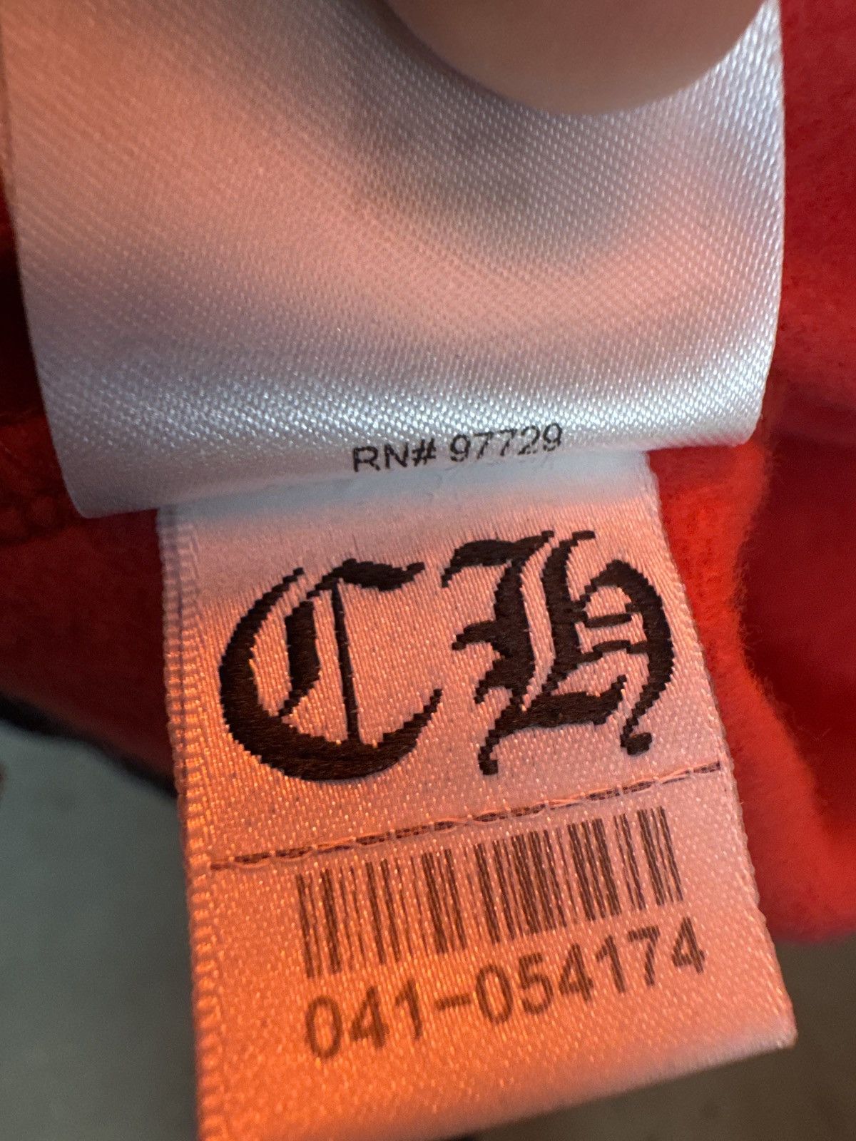 Chrome Hearts Red Scroll Logo Hoodie Size US M / EU 48-50 / 2 - 8 Thumbnail