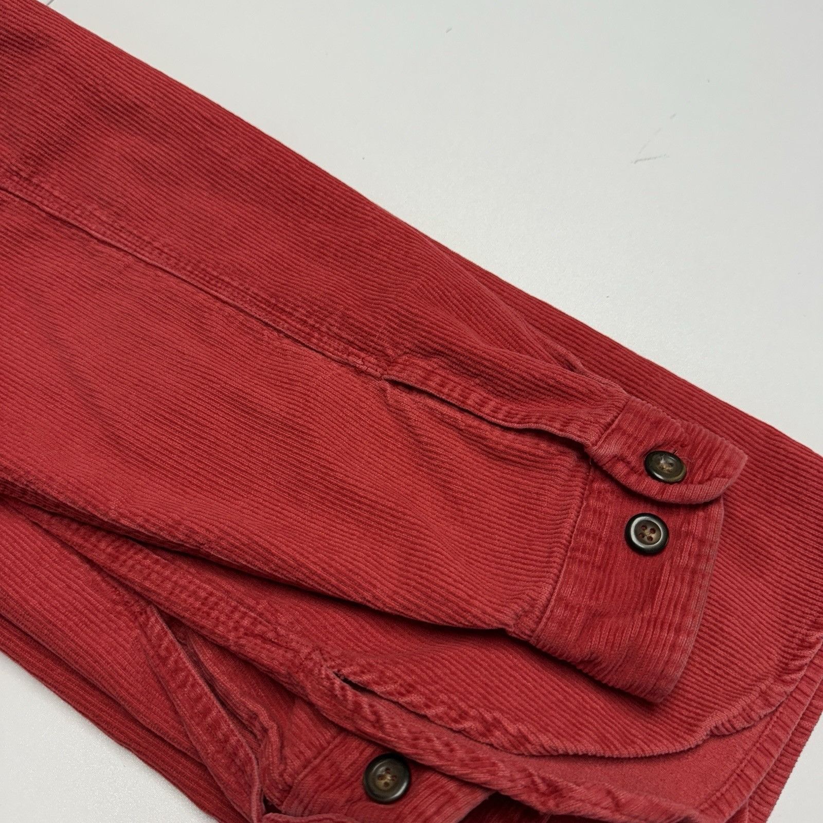 Structure × Vintage Vintage Structure Corduroy Anorak Jacket Adult Large Red Col Size US L / EU 52-54 / 3 - 14 Thumbnail