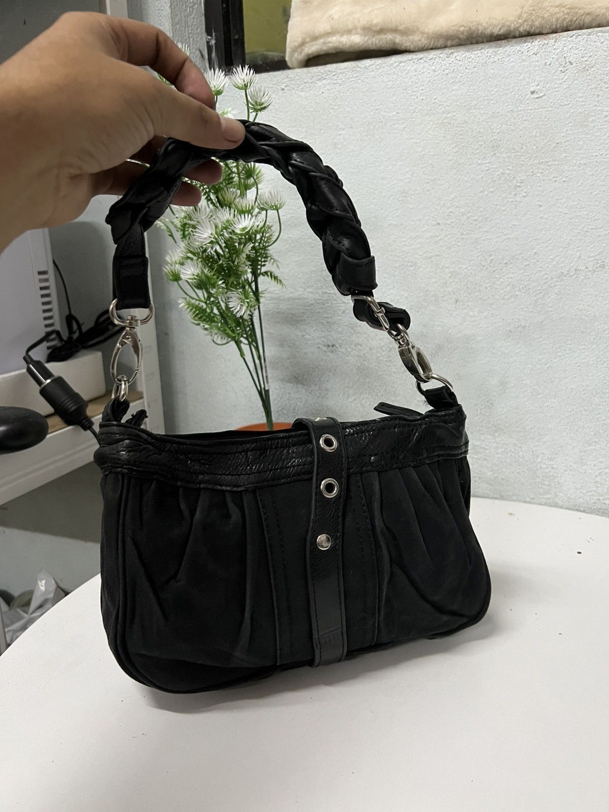 Zucca RARE ZUCCA LEATHER BAG Size ONE SIZE - 3 Thumbnail