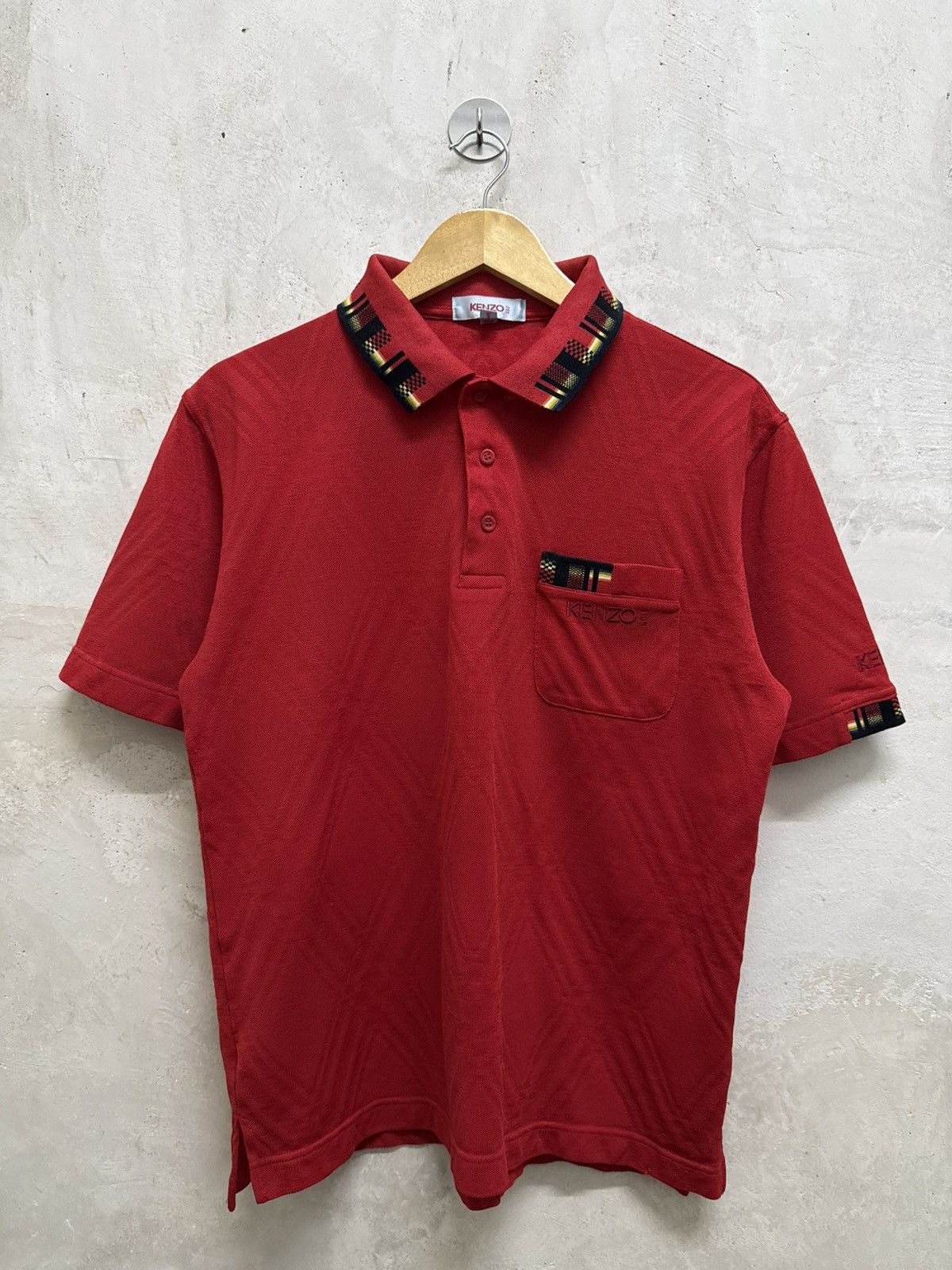 Kenzo Vintage Kenzo Golf Polo Tees Size US L / EU 52-54 / 3 - 1 Thumbnail