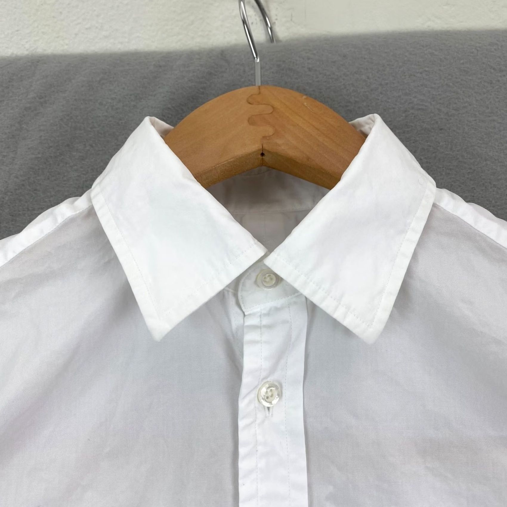 Ralph Lauren Purple Label Ralph Lauren Purple Label adrien shirt 4 broadcloth relaxed Button Blouse Womens Shirt Regular Size 4 White Cotton Chiffon Vintage: No Size S / US 4 / IT 40 - 3 Thumbnail