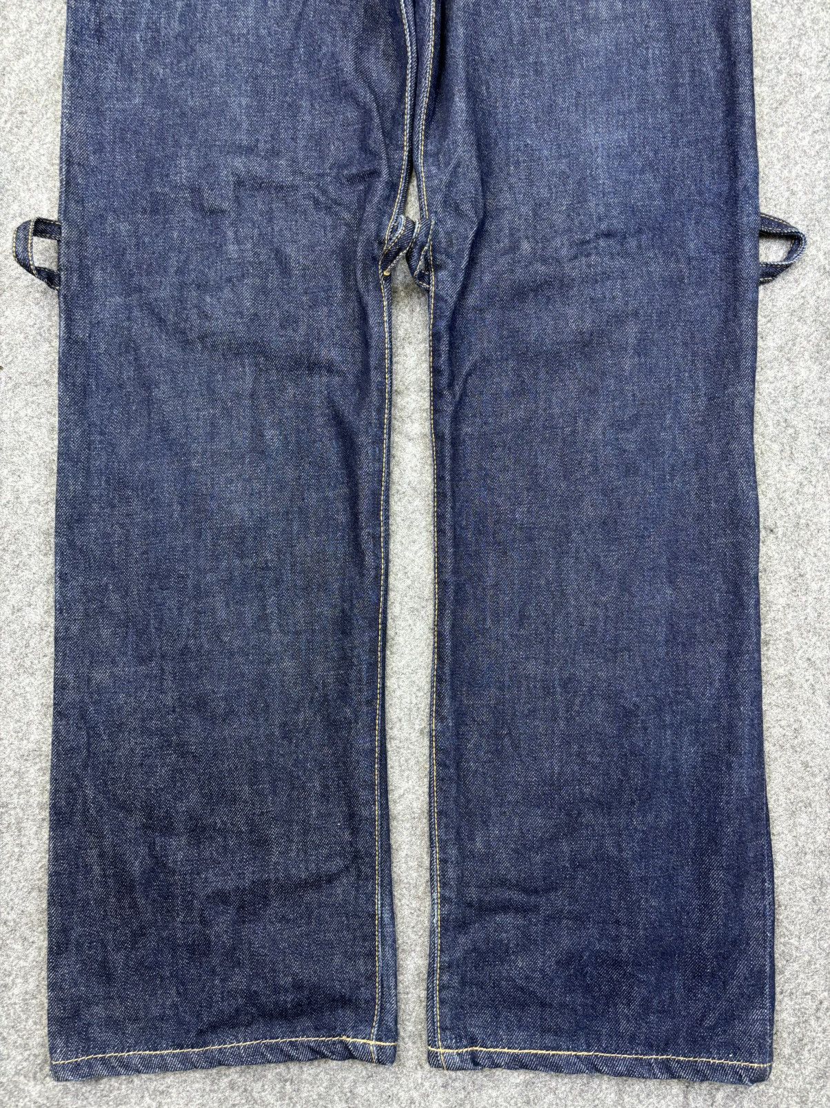 Japanese Brand 💥VERY RARE💥Lowrider Japan Selvedge Zipper Denim F698 Size US 31 - 7 Thumbnail