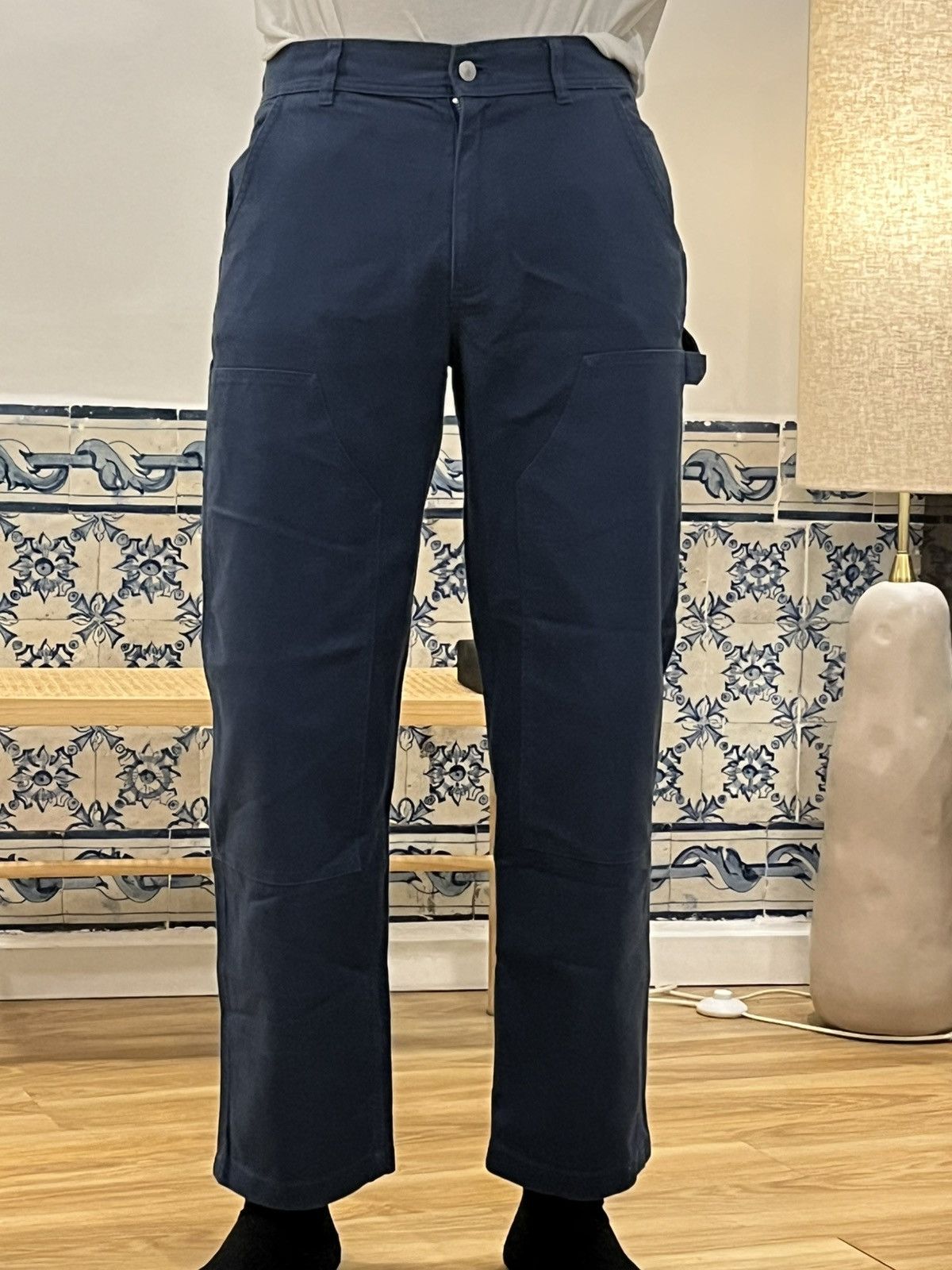 Aime Leon Dore Aime Leon Dore Blue Work Pants Size US 32 / EU 48 - 3 Thumbnail