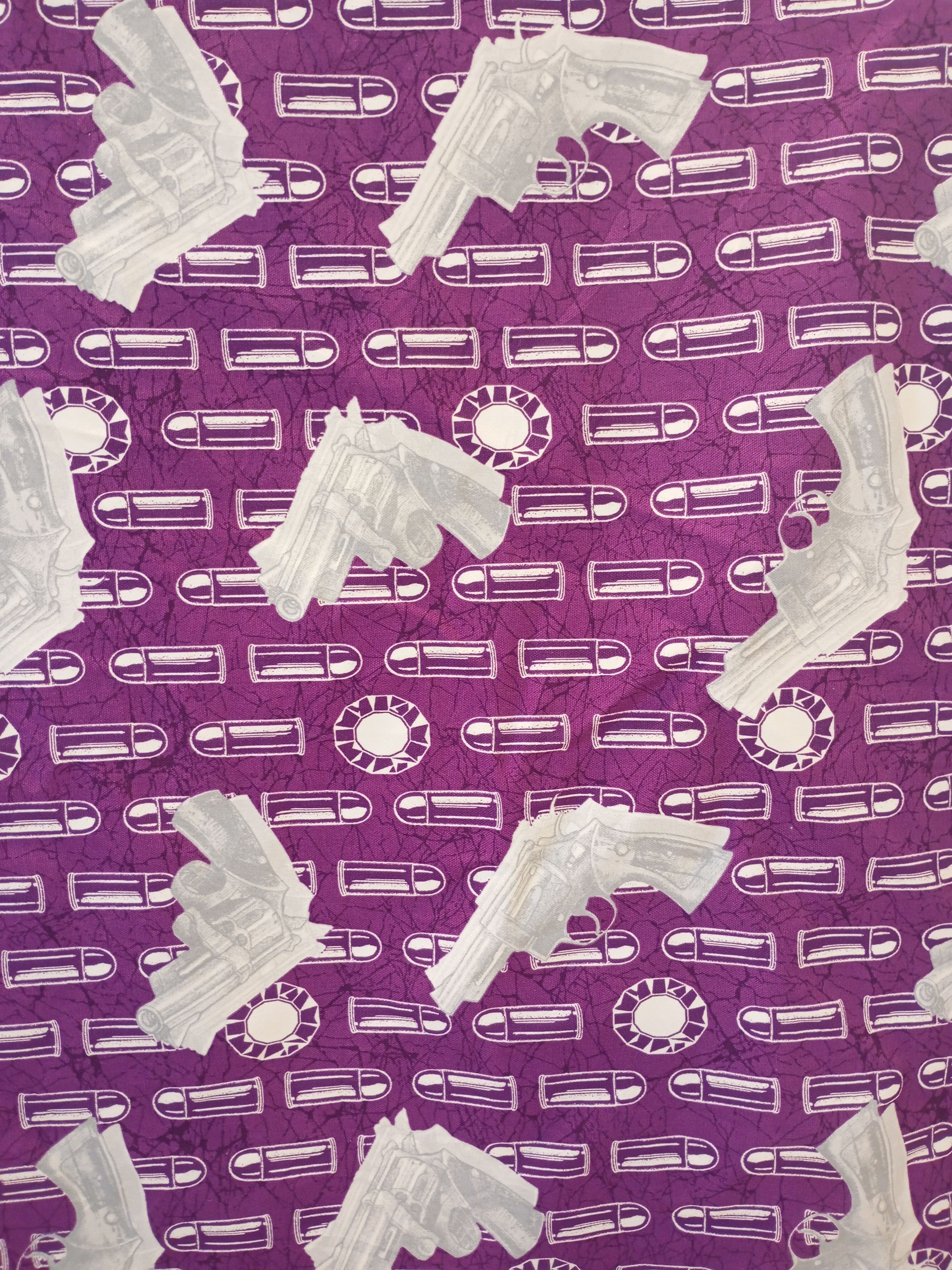 Japanese Brand Pistols Tablecloth Home Deco Japan Cotton Size ONE SIZE - 4 Thumbnail