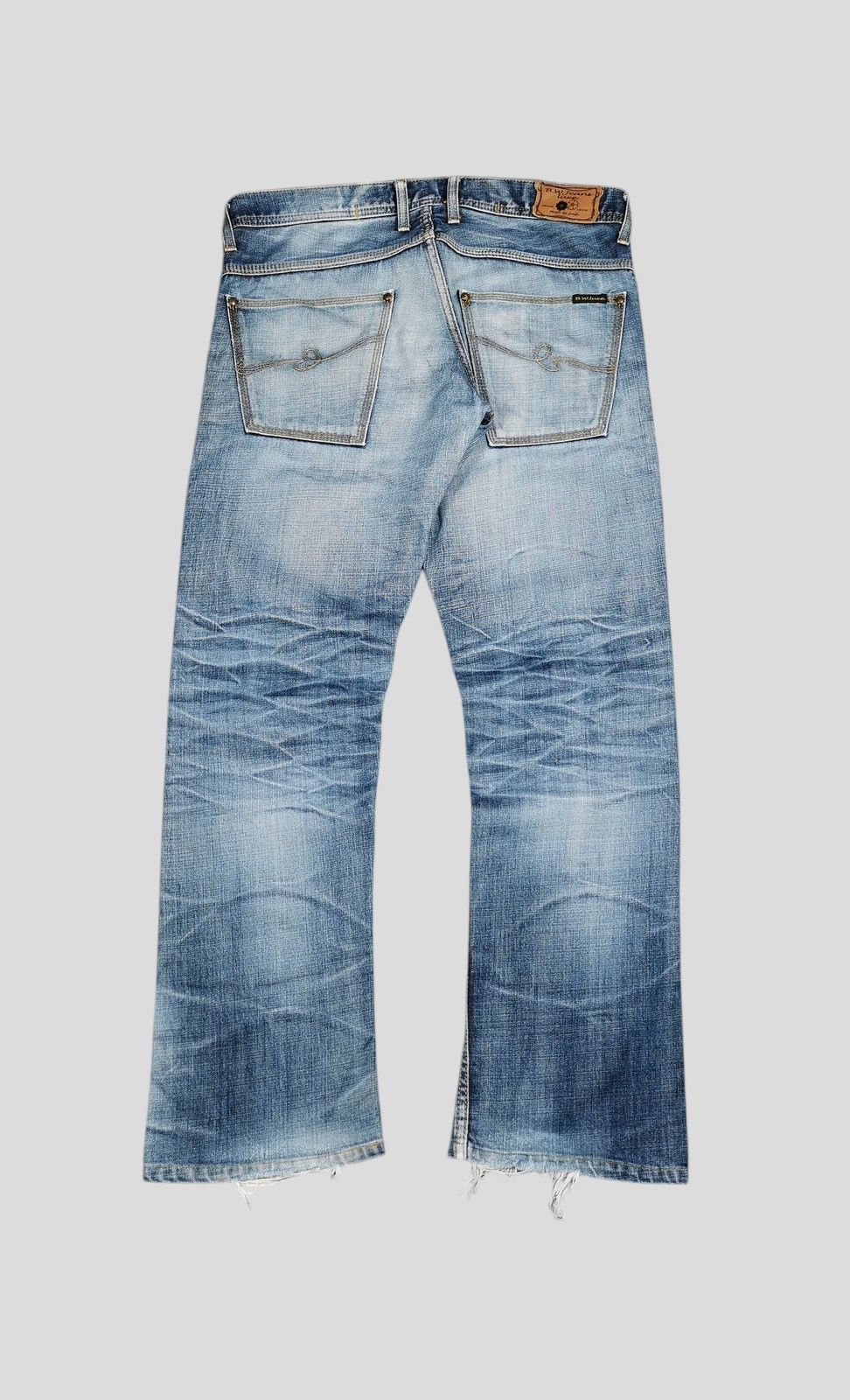 Kapital Blueway distressed flared jeans Size US 34 / EU 50 - 6 Thumbnail