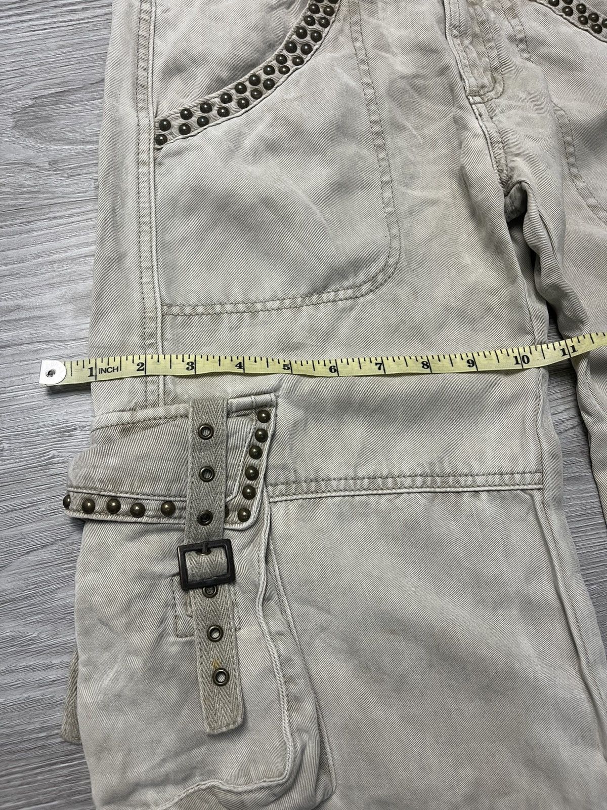Japanese Brand Cook 90s Ifsixwasnine Lgb Style Bondage Cargo Pants Size US 30 / EU 46 - 12 Thumbnail
