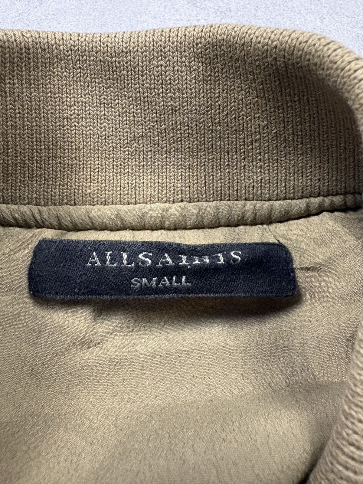 Allsaints AllSaints Embroidered Floral Bomber Jacket Cropped MA1 Zip S Size S / US 4 / IT 40 - 8 Thumbnail