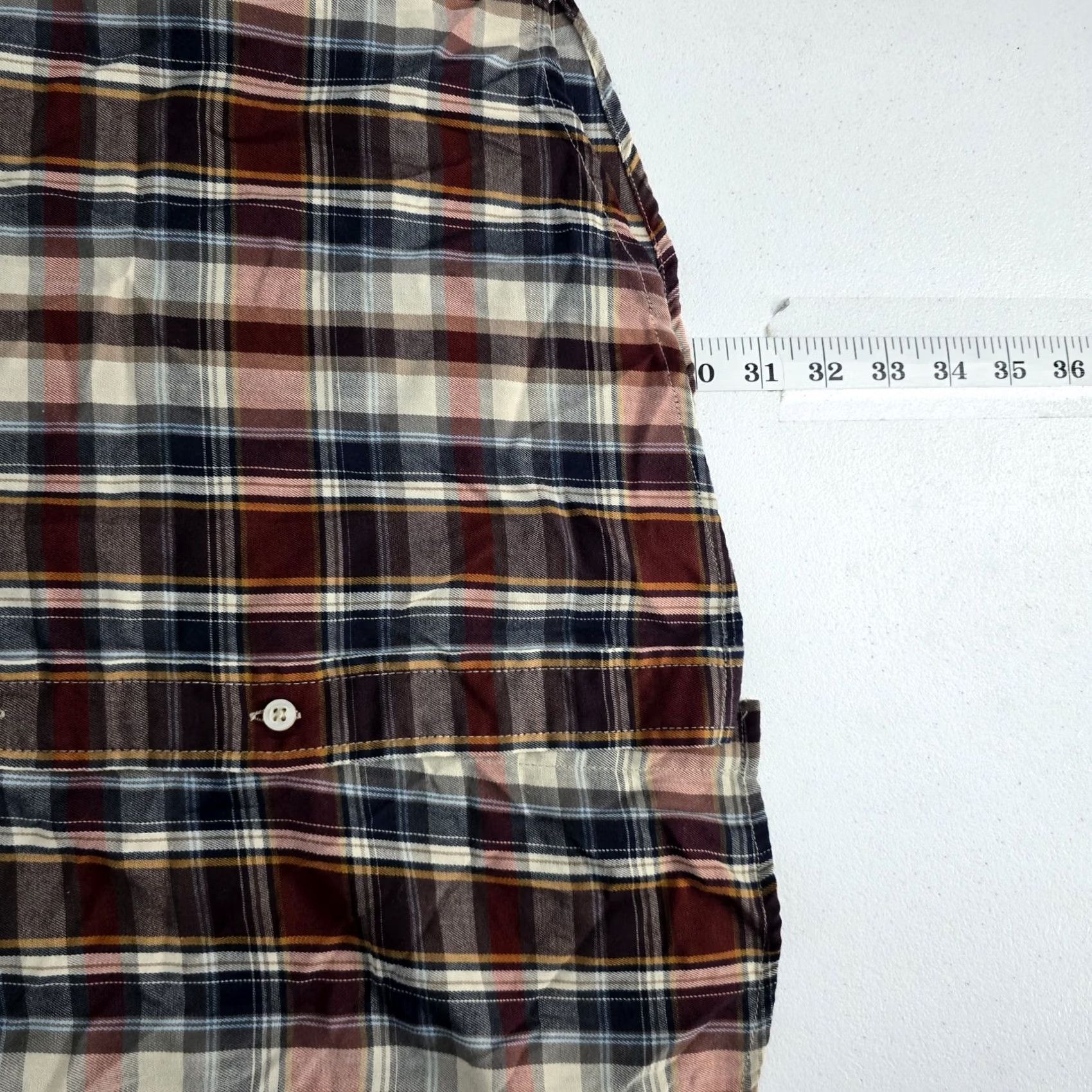 Vintage Bogari Button Down Shirt M Plaid Italy Fall Size US M / EU 48-50 / 2 - 4 Thumbnail