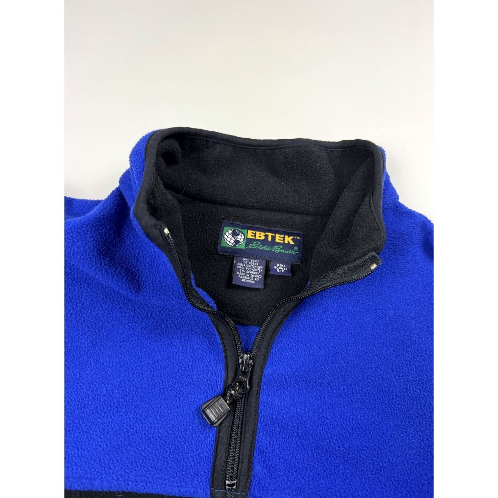 Eddie Bauer VINTAGE Eddie Bauer Ebtek Jacket Men's Small 1/4 Zip Fleece Black Polartec USA Ebtek 1/4 Zip Lightweight Size S Regular Size US S / EU 44-46 / 1 - 3 Thumbnail