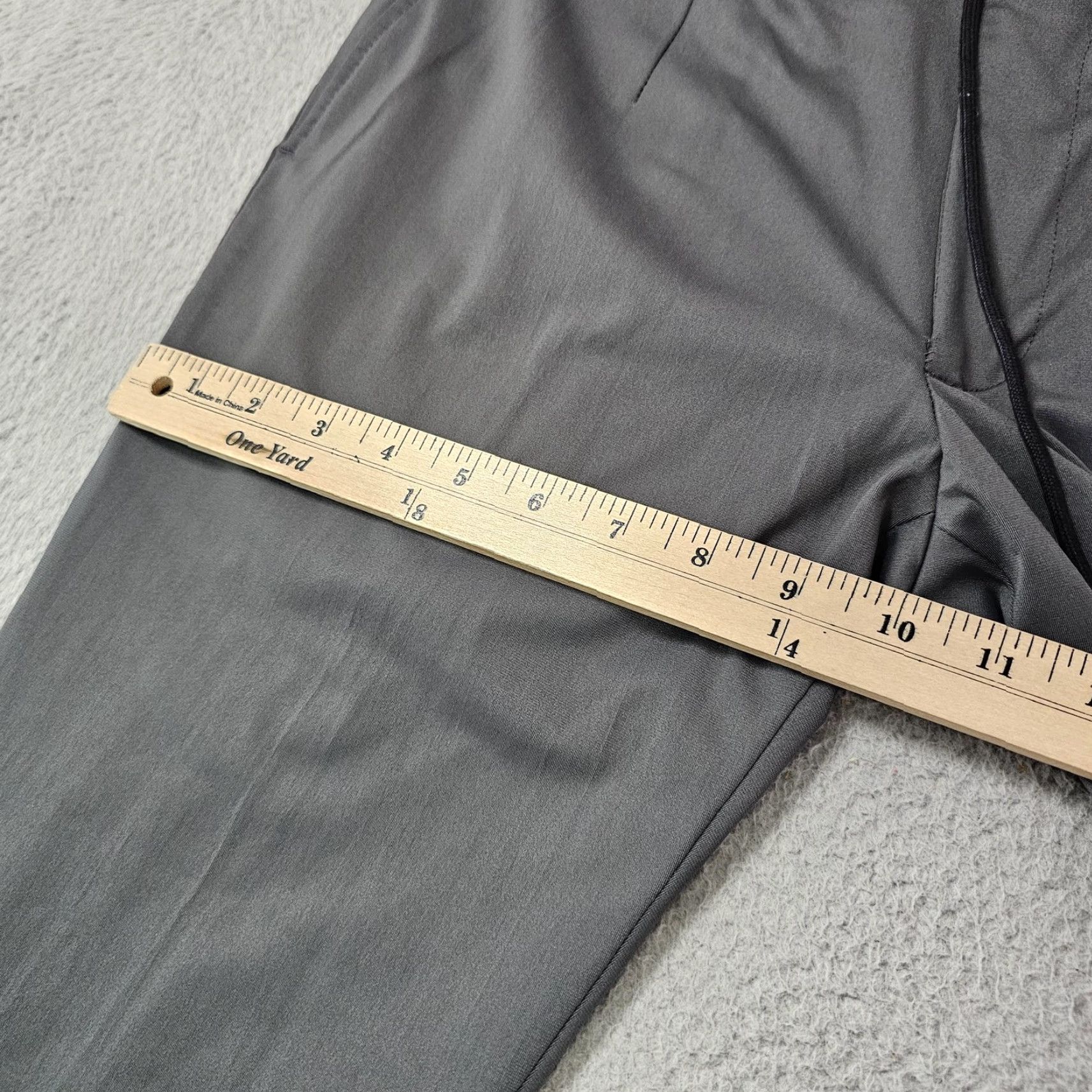 Kenneth Cole Kenneth Cole New York Pants Mens 30 Gray Jogger Dress Trouser Cuffed Drawstring Pants Size US 30 / EU 46 - 5 Thumbnail