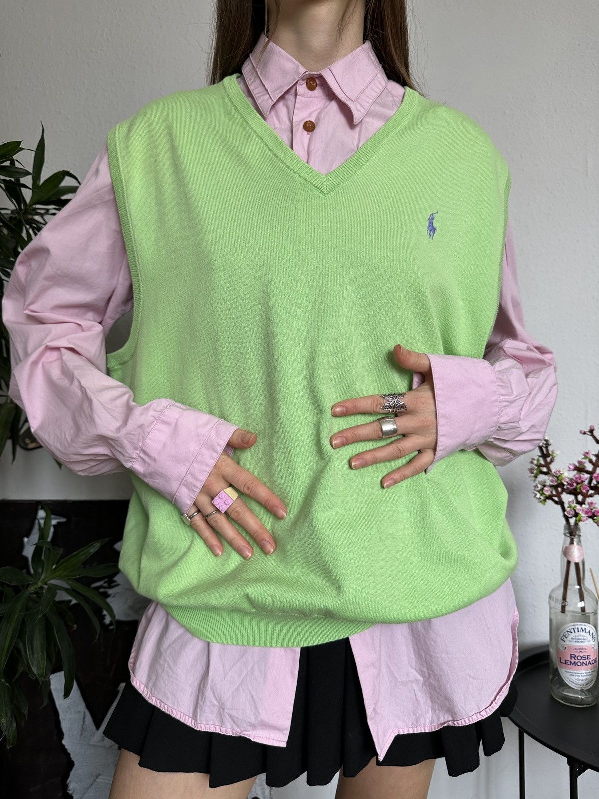 Polo Ralph Lauren × Ralph Lauren × Vintage Vintage Polo Golf Ralph Lauren Pullover Vest V-Neck Size XL / US 12-14 / IT 48-50 - 3 Thumbnail
