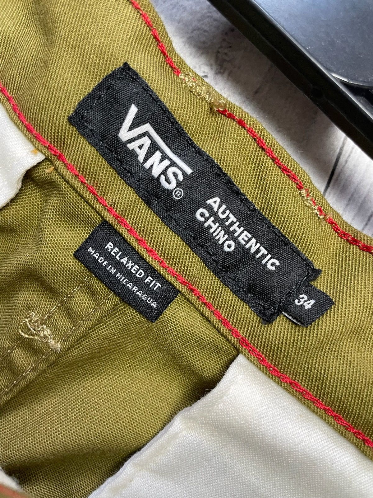 Vintage Vintage Vans Skate pants size 34 logo Y2K Size US 34 / EU 50 - 6 Thumbnail