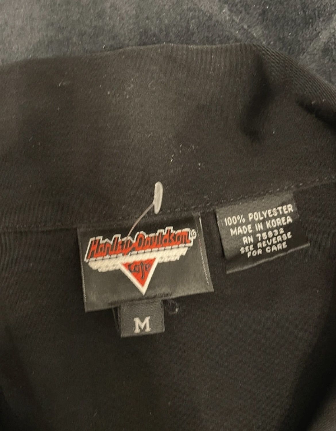 Harley Davidson Harley Davidson Cafe Las Vegas Men's Bowling Shirt Size US M / EU 48-50 / 2 - 8 Thumbnail