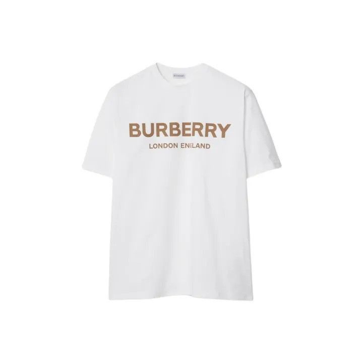 Burberry Burberry Burberry Logo Ribbed Crew Neck Short Sleeve T-Shi Size US L / EU 52-54 / 3 - 1 Thumbnail