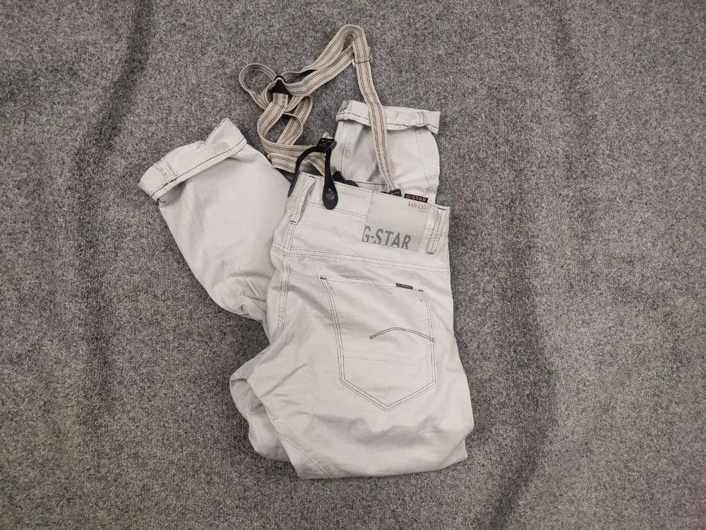 G-Star G Star Raw arc 3d Slim Braces coj Chino Loose tapered Pants Size US 32 / EU 48 - 1 Thumbnail