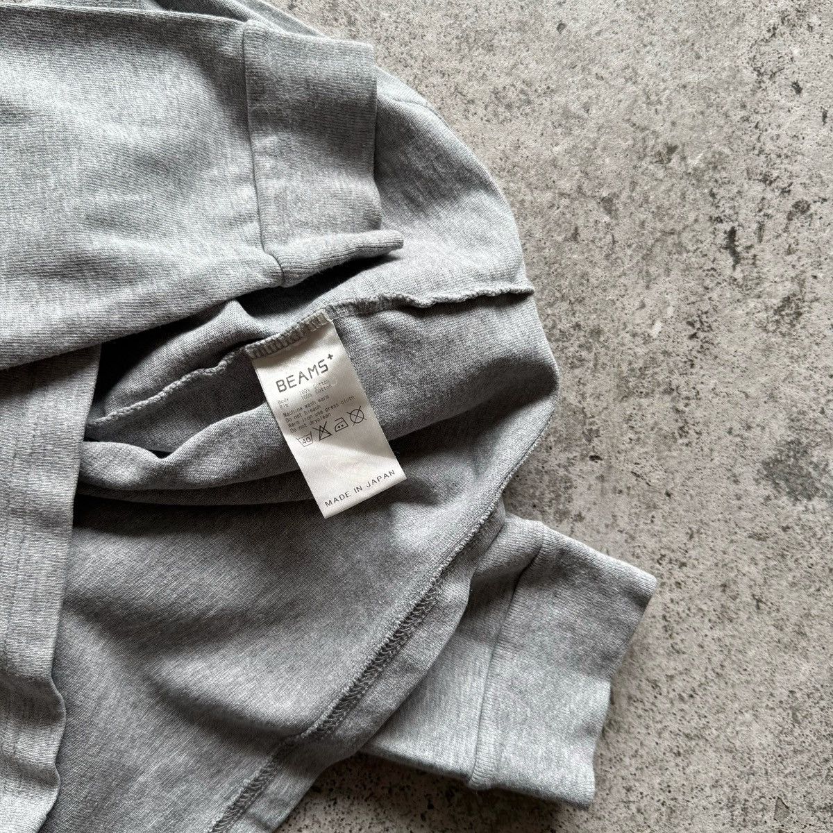 Beams Japan Beams Japan Mens Grey Mock Neck Long Sleeve T-Shirt Pullover Size US L / EU 52-54 / 3 - 5 Thumbnail