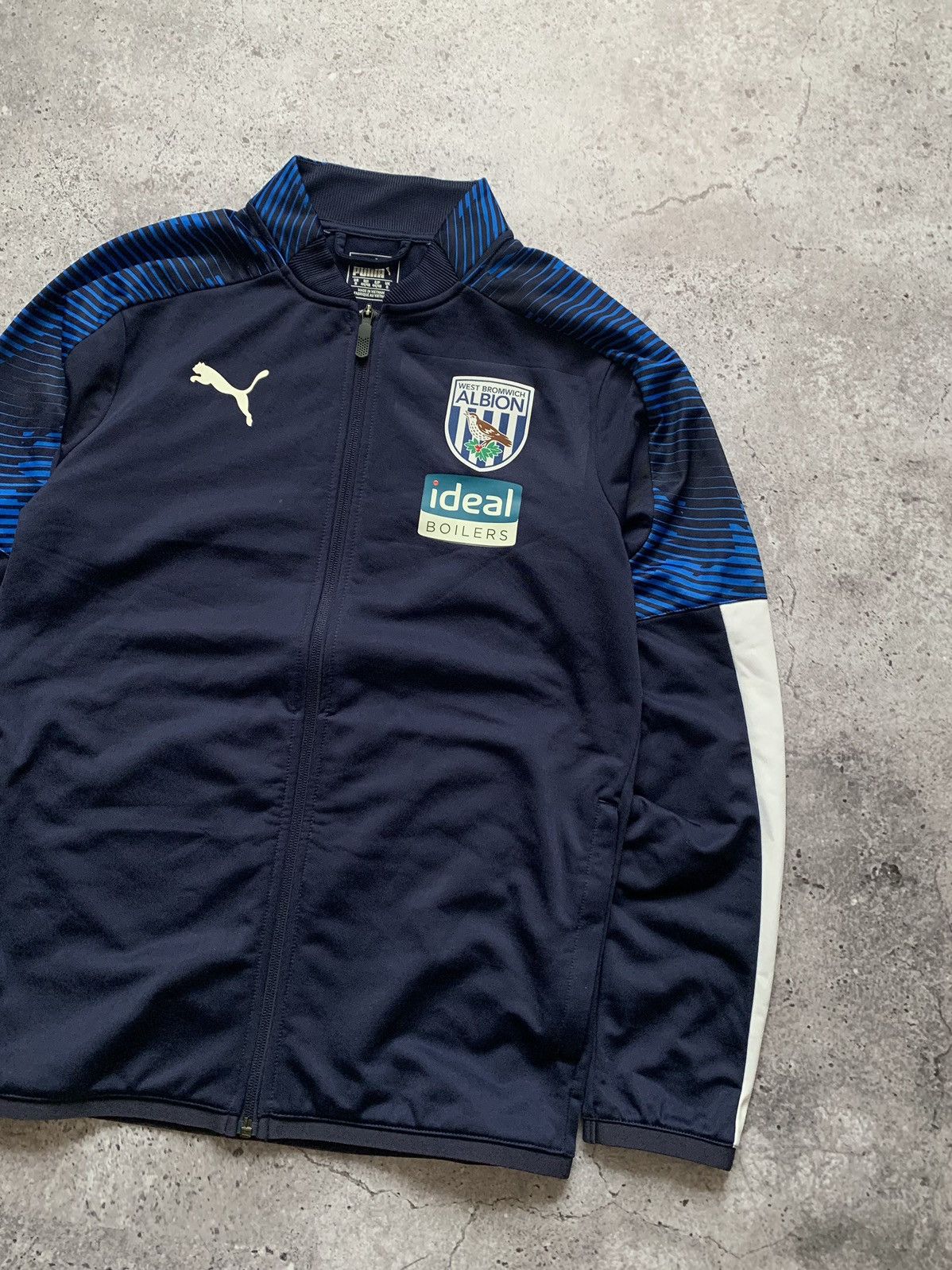 Puma × Vintage 🔥PUMA WEST BROMWICH TRACK ZIP UP SWEATSHIRT JACKET Size US S / EU 44-46 / 1 - 4 Thumbnail