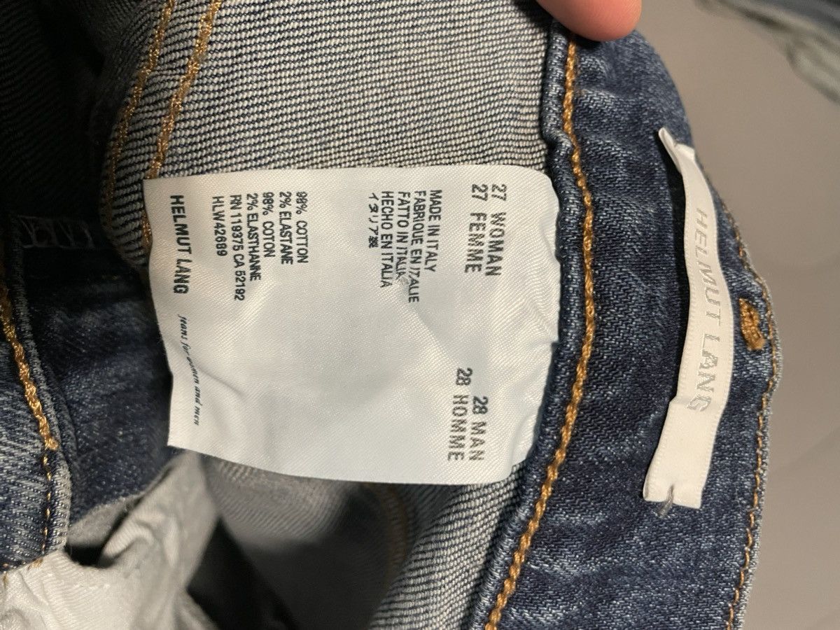 Helmut Lang Helmut Lang blue skinny jeans Size 27" / US 4 / IT 40 - 9 Thumbnail