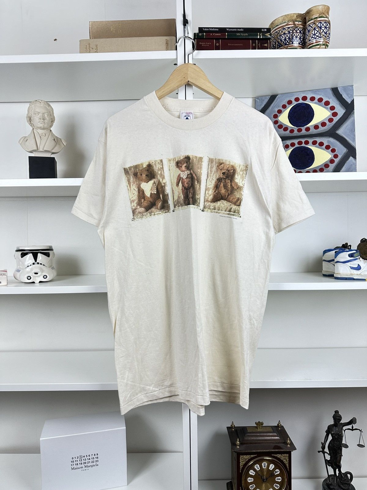 Delta Vintage 1996 90s cute teddy bears tee t-shirt Size US L / EU 52-54 / 3 - 1 Thumbnail