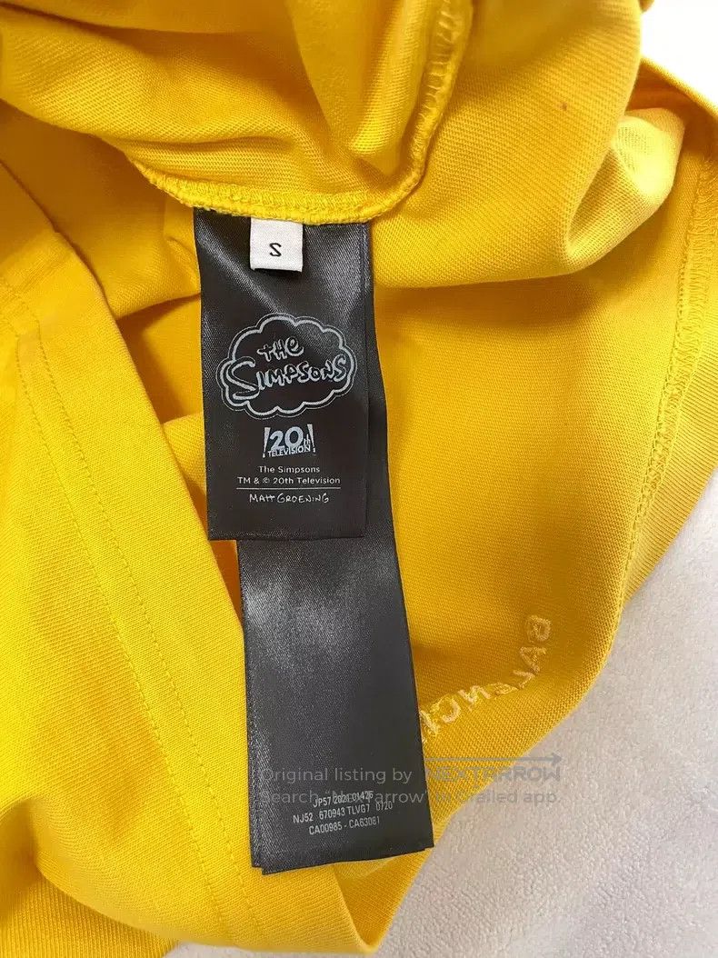 Balenciaga Balenciaga The Simpsons Family Short Sleeve T-Shirt Size S Size US S / EU 44-46 / 1 - 6 Thumbnail