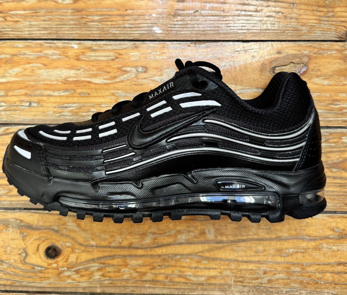 Nike Nike Air Max TL 2.5 full black Size US 7 / EU 40 - 3 Thumbnail