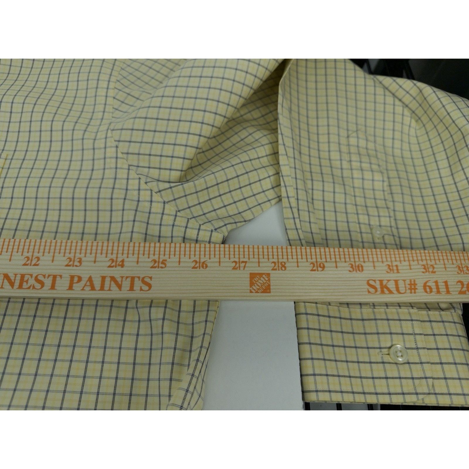L.L. Bean LL Bean Mens XL Regular Yellow Wrinkle Resistant Button Down Size US XL / EU 56 / 4 - 5 Thumbnail