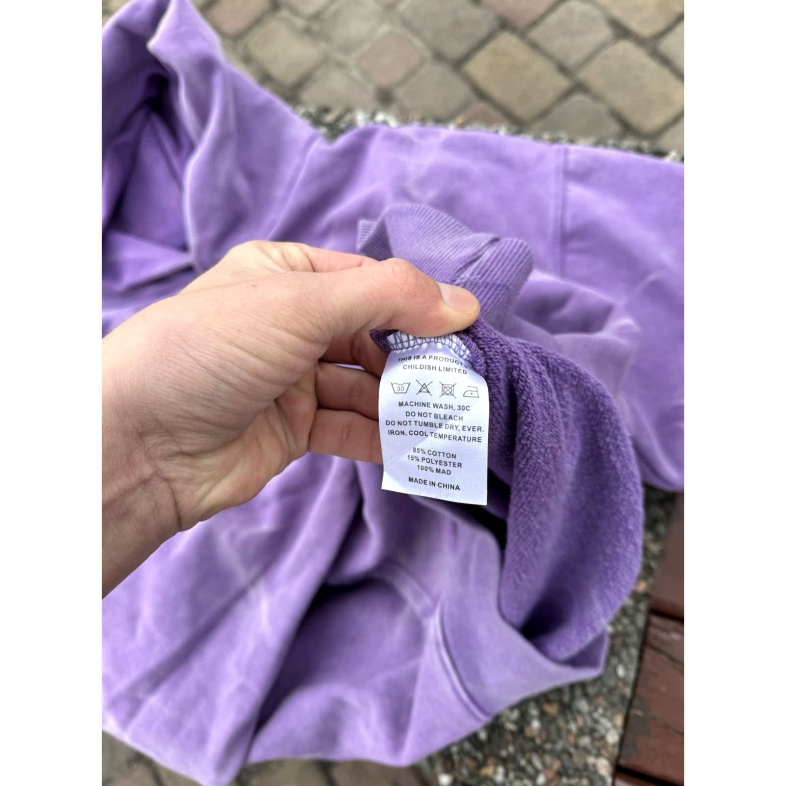 Vintage VINTAGE Childish Racing 1995 Robs Motors Purple Hoodie Mens M Purple Racer USA Streetwear Oversized Pullover Cotton Shirt Hoodie Size US M / EU 48-50 / 2 - 7 Thumbnail