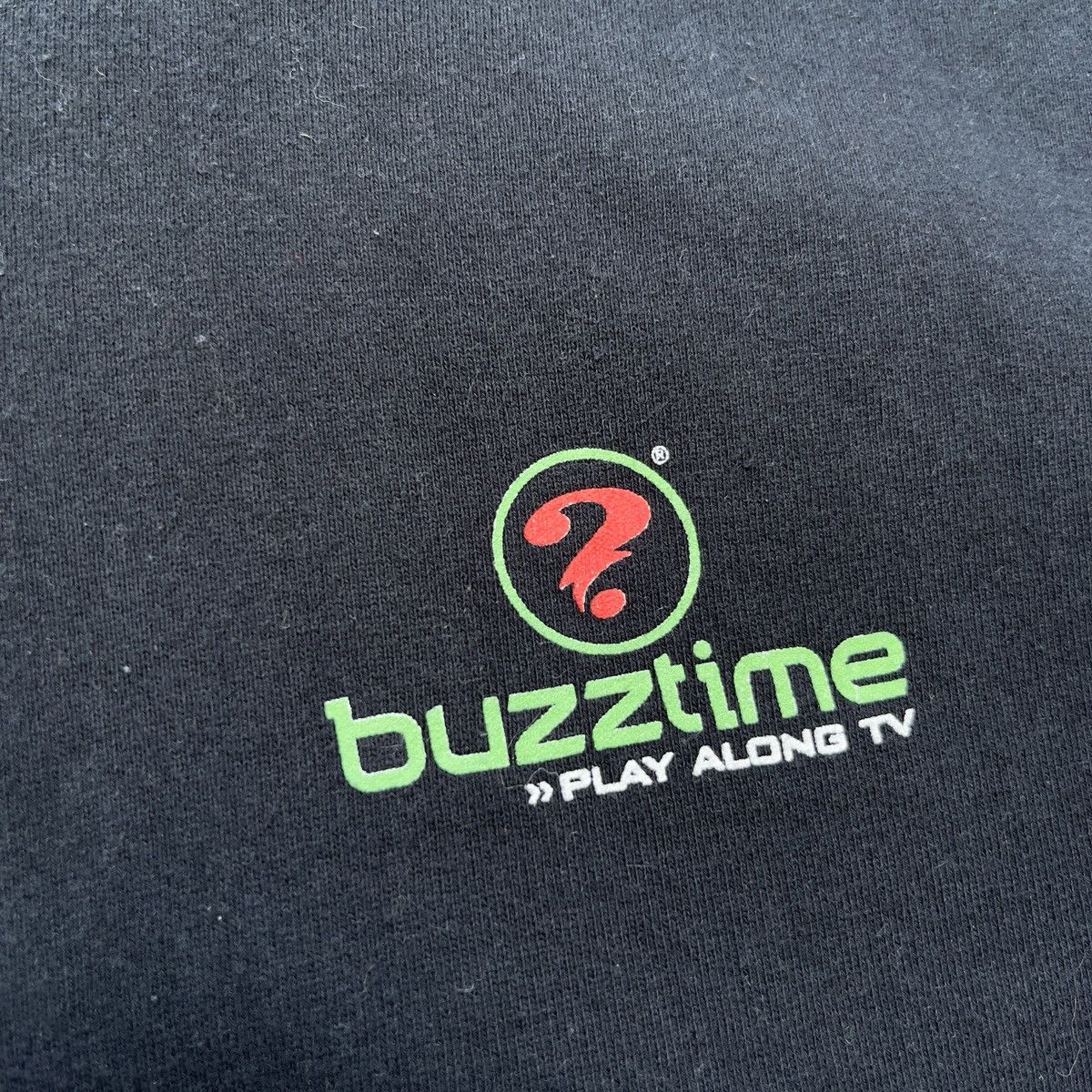 Fruit Of The Loom × Vintage Vintage 90s BUZZTIME PLAY ALONG TV Hoodie Size US L / EU 52-54 / 3 - 3 Thumbnail