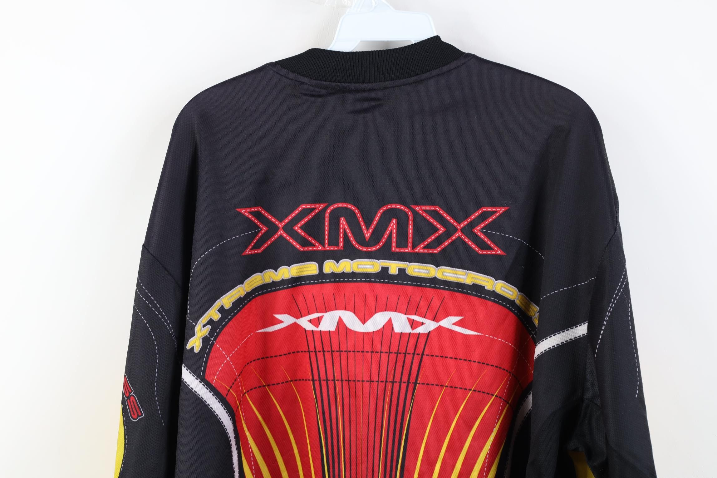 Vintage Vintage 90s Y2K Streetwear Motocross Racing Jersey Shirt Size US L / EU 52-54 / 3 - 18 Thumbnail
