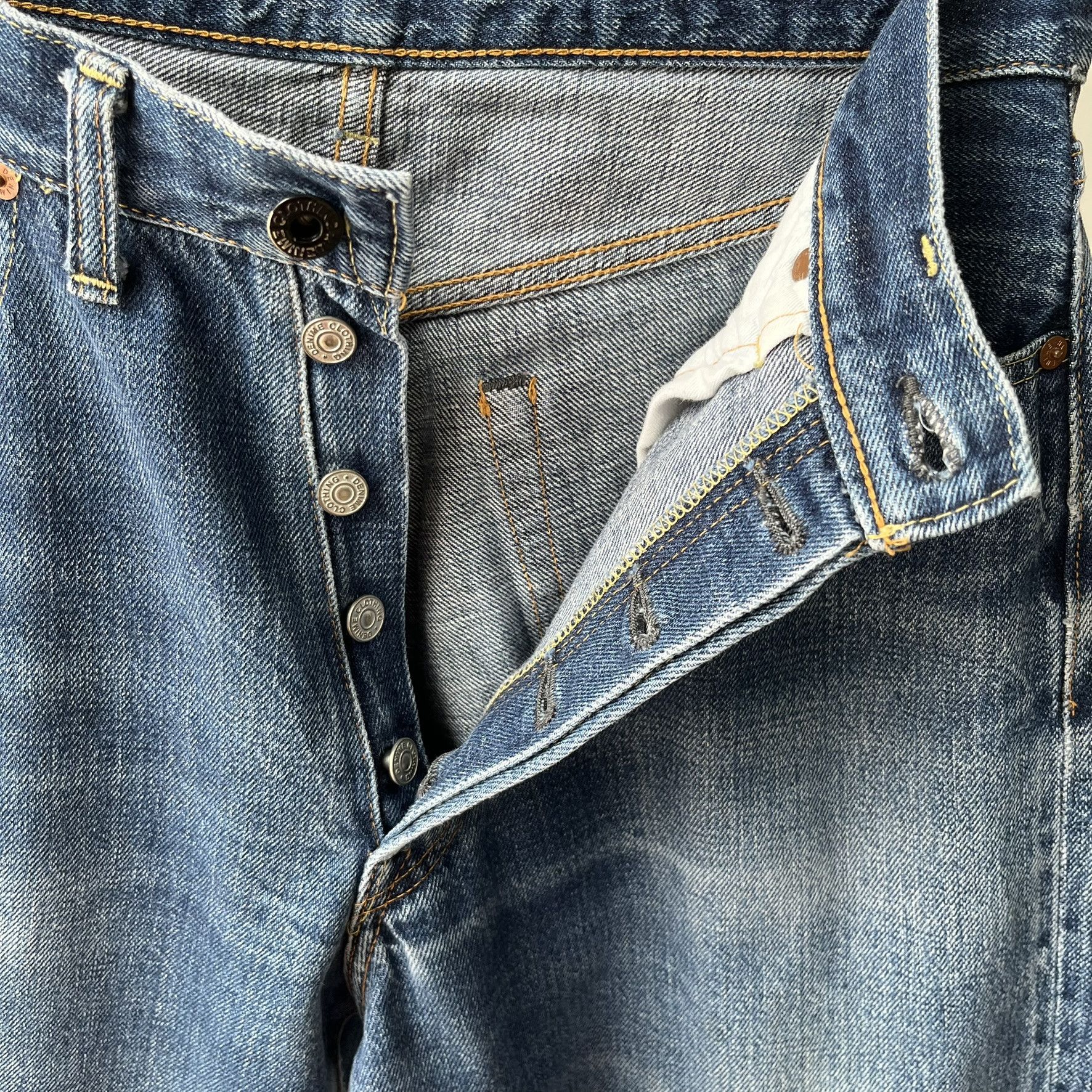 Denime Size 29x31 Vintage 80s Denime Japan Denim Jeans S1508 Size US 29 - 9 Thumbnail