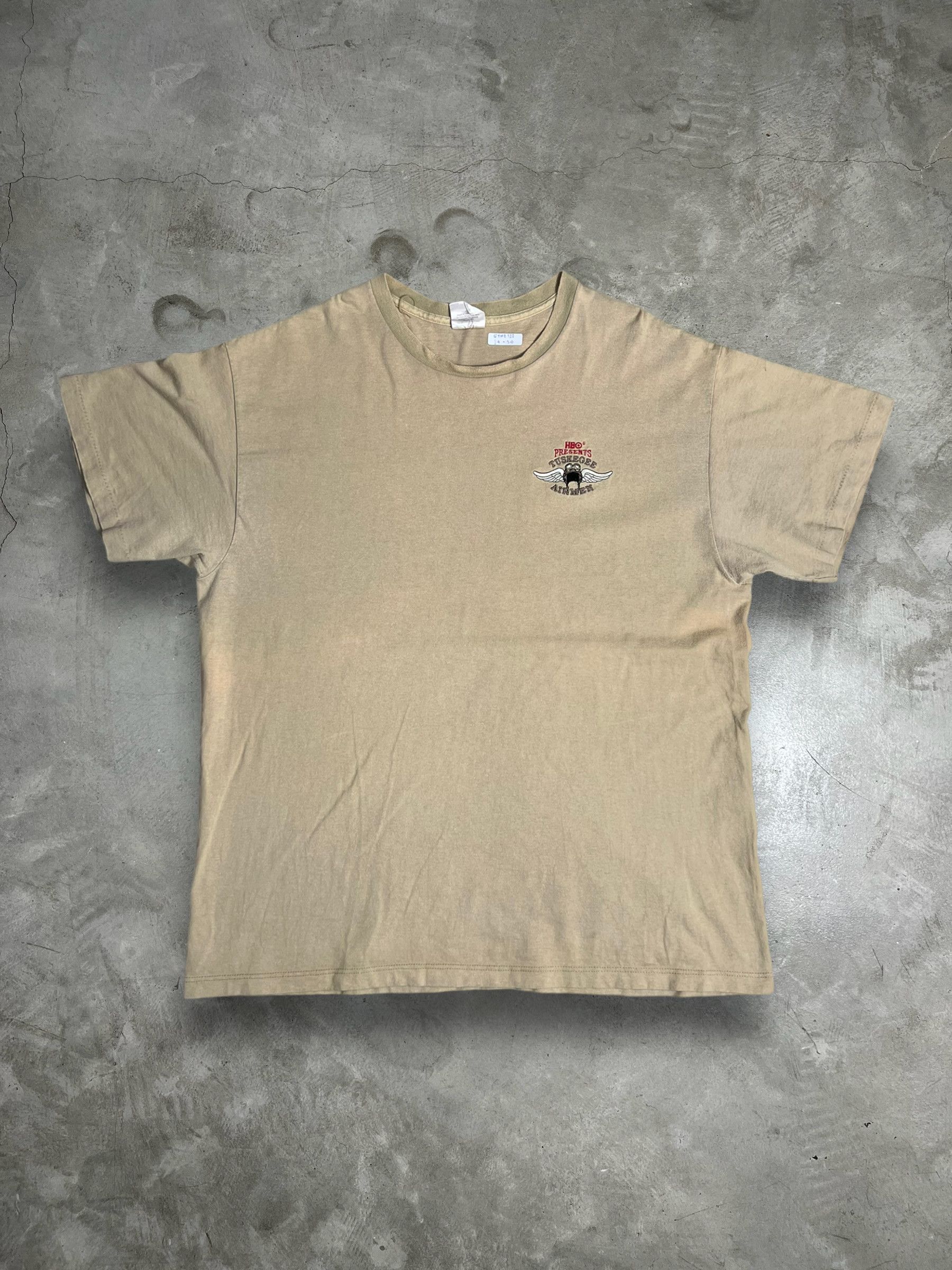 Vintage Vtg 90s HBO The Tuskegee Airmen Movie Promo Tee (XL) GTME122 Size US XL / EU 56 / 4 - 1 Thumbnail