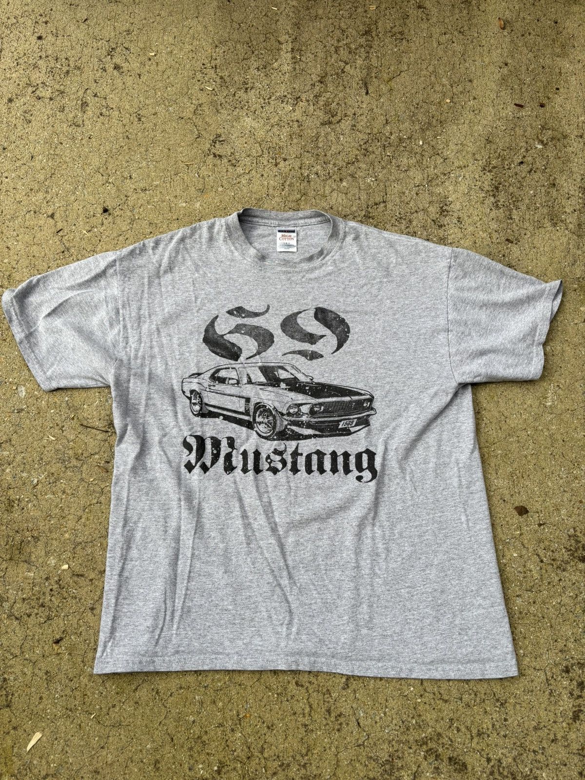 Jerzees Vintage 69 Mustang T Shirt Size US L / EU 52-54 / 3 - 1 Thumbnail