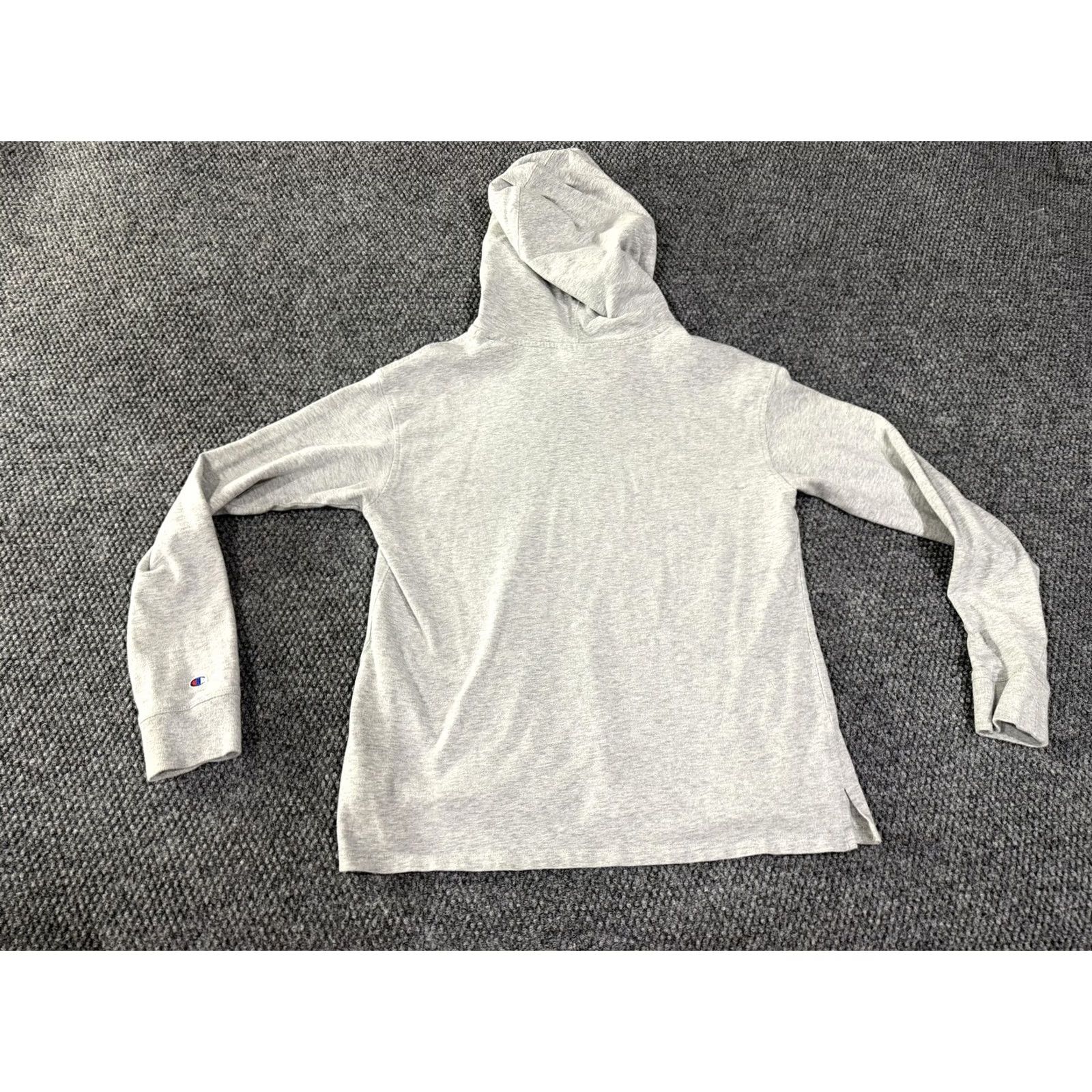 Champion Champion Hoodie Mens S Gray Lightweight Pullover Kangaroo Pocket Logo Size US S / EU 44-46 / 1 - 7 Thumbnail