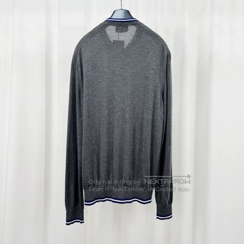 Hermes Hermes Cashmere Zip-Up Knit Jacket Size US XL / EU 56 / 4 - 2 Thumbnail