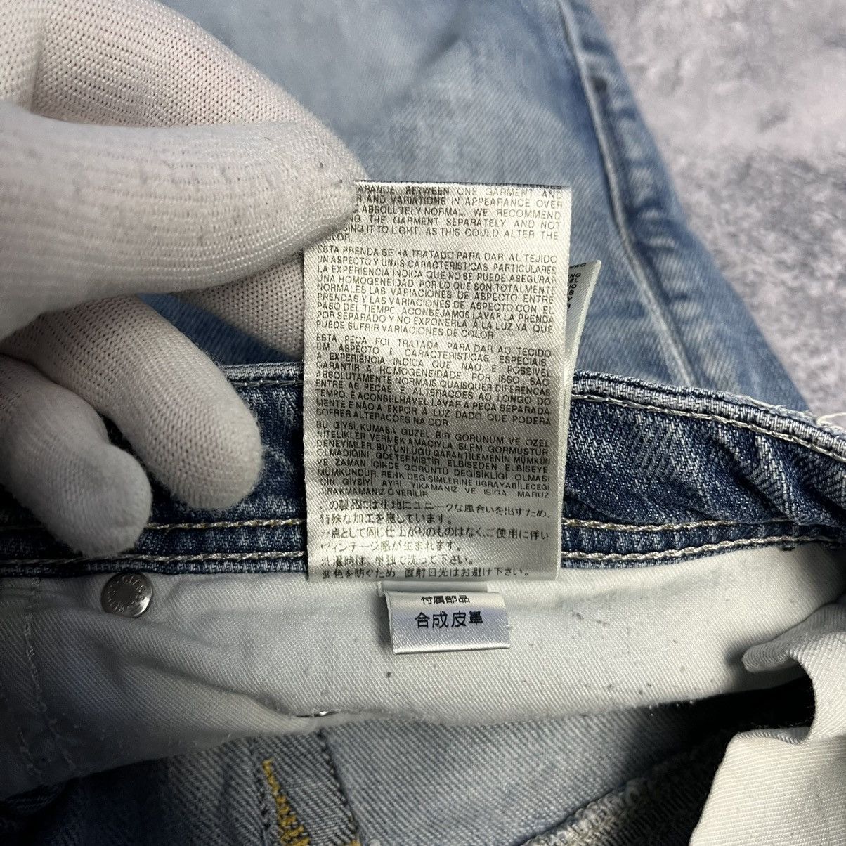 Diesel × Vintage Vintage Diesel Distressed Denim Jeans Safado Y2K Avant-Garde Size US 32 / EU 48 - 14 Thumbnail