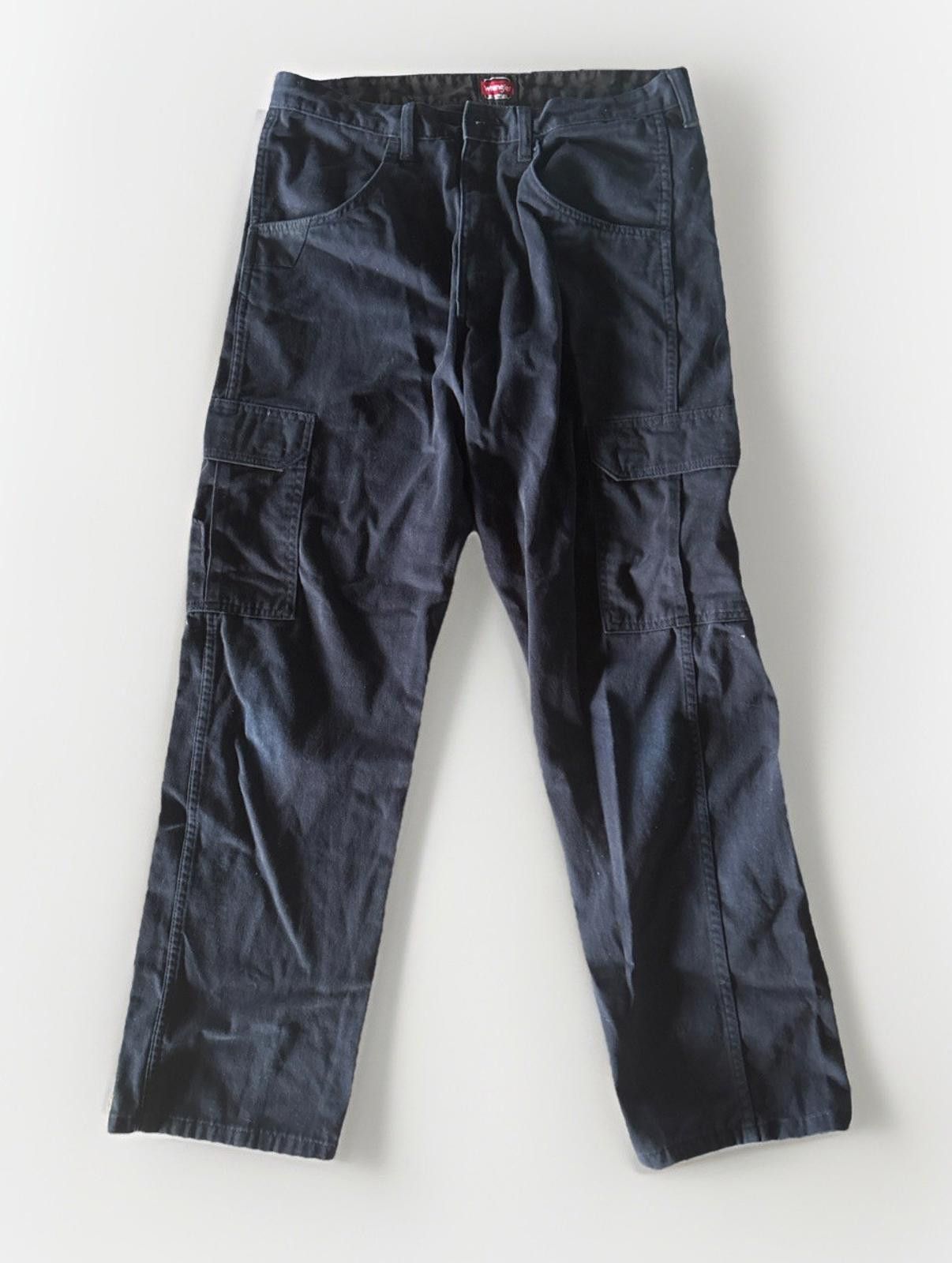 Wrangler Workwear by Wrangler Men's Work Pants Size 34X32 Blue Size US 34 / EU 50 - 1 Thumbnail