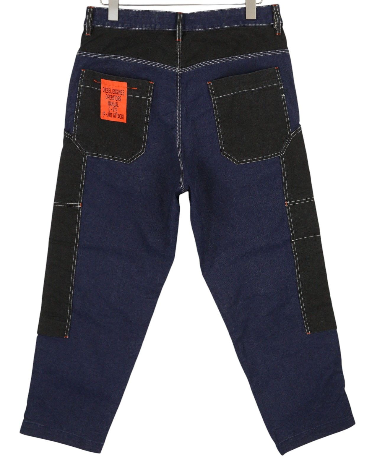 Diesel D-FRANKY CARP JOGG 0EEAW W30 Straight Stretch Jeans 40926 Size US 30 / EU 46 - 2 Thumbnail