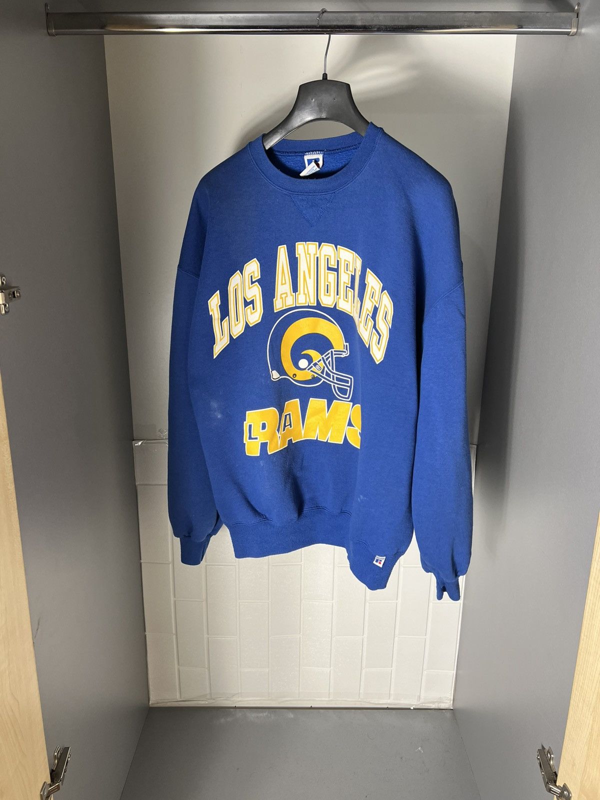 Russell Athletic × Vintage VERY RARE RUSSEL ATHLETIC LOS ANGELES RAMS 1994 NFL Y2K 90s Size US XL / EU 56 / 4 - 3 Thumbnail