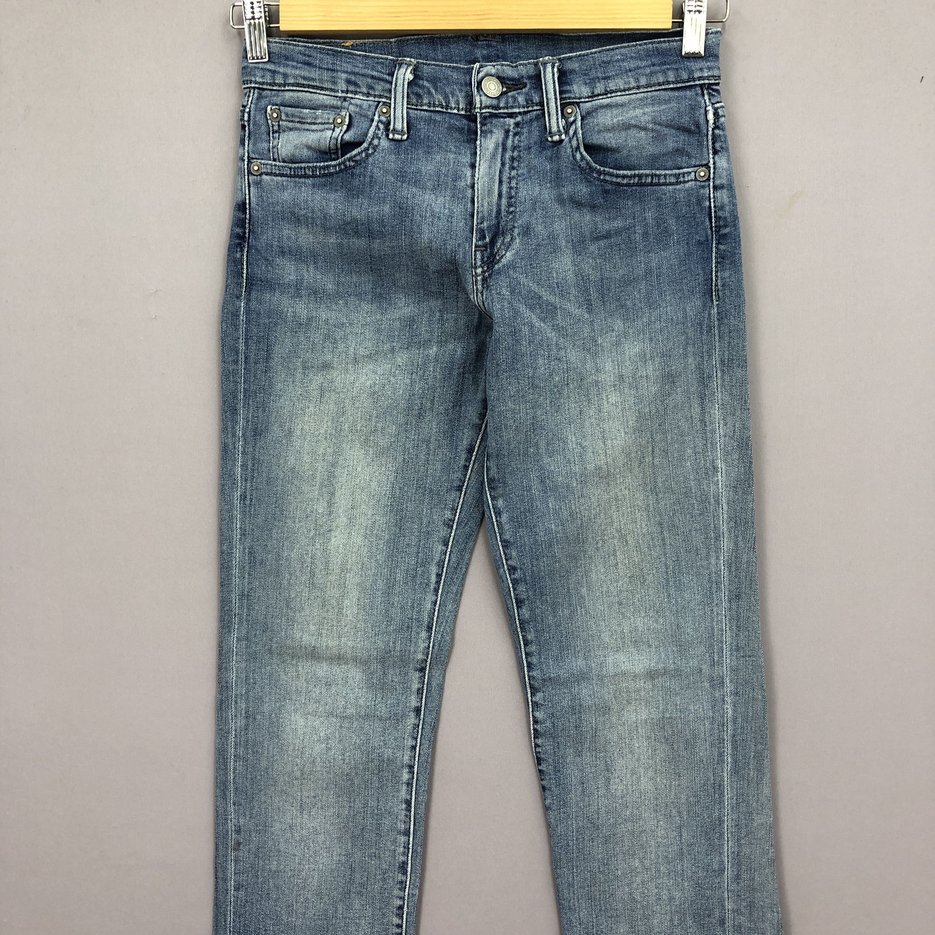 Levi's Vintage Levis 511 Jeans Light Wash Skinny Denim BS47170 Size 28" / US 6 / IT 42 - 3 Thumbnail