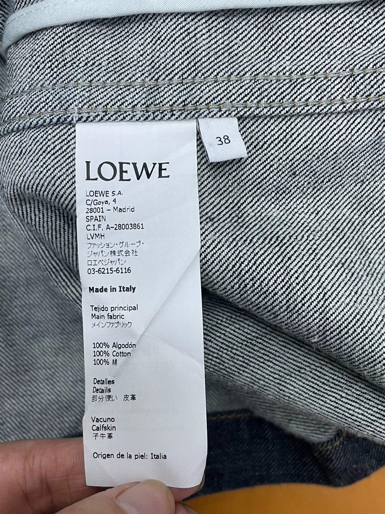 Loewe LOEWE Dark blue denim jacket Size M / US 6-8 / IT 42-44 - 6 Thumbnail