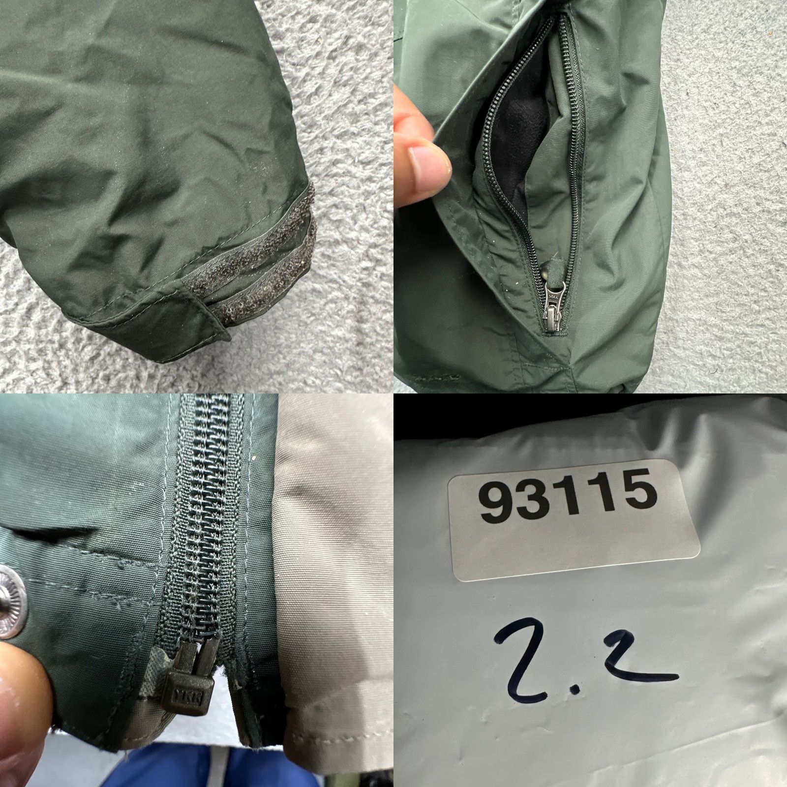 Vintage VINTAGE LL Bean 3-in-1 Jacket Mens M Green Hooded Full Zip Nylon Fleece 3-in-1 Jacket Mens Green Full Zip Size US M / EU 48-50 / 2 - 10 Thumbnail